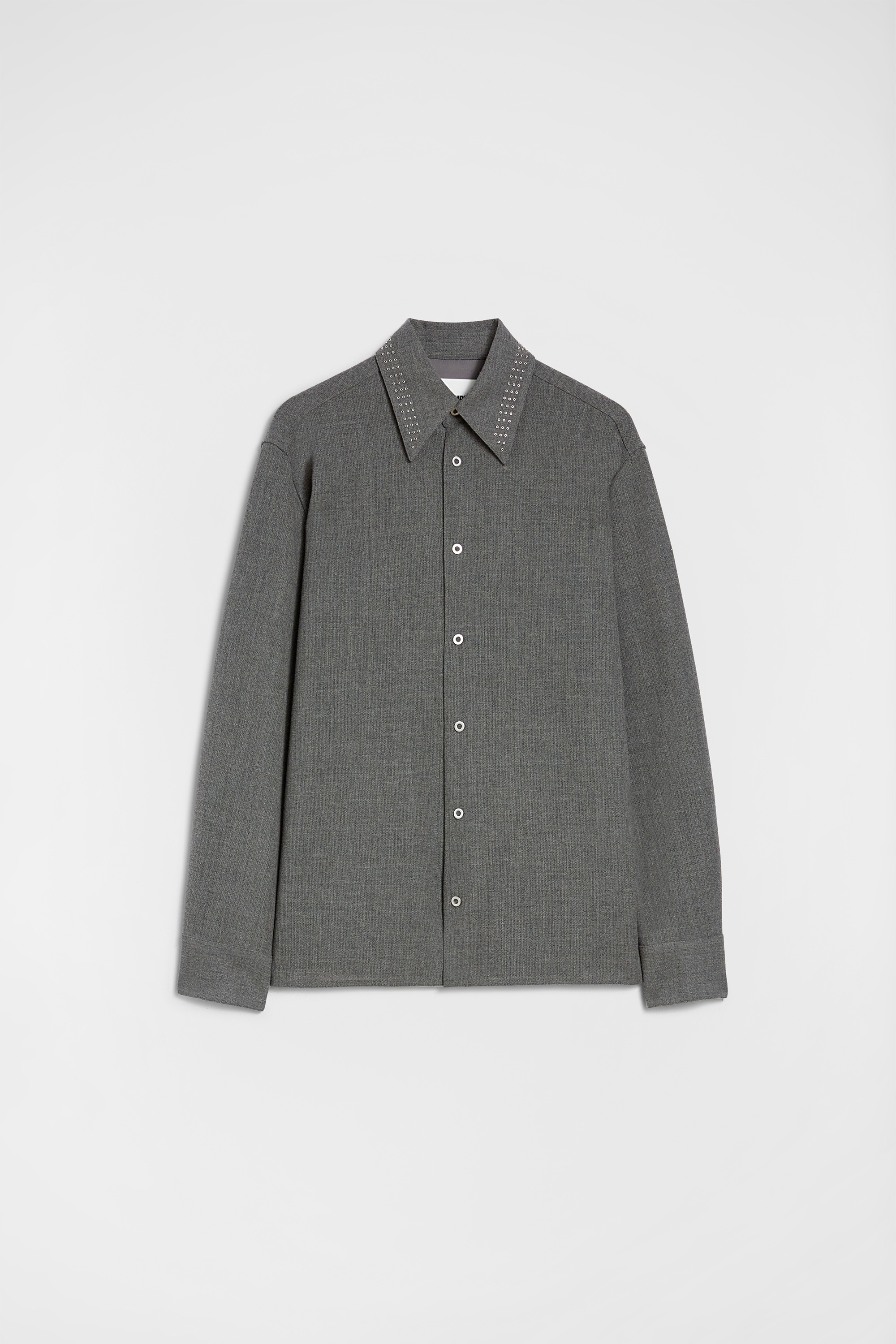 Wool Canvas Shirt - Shirts - Image 5
