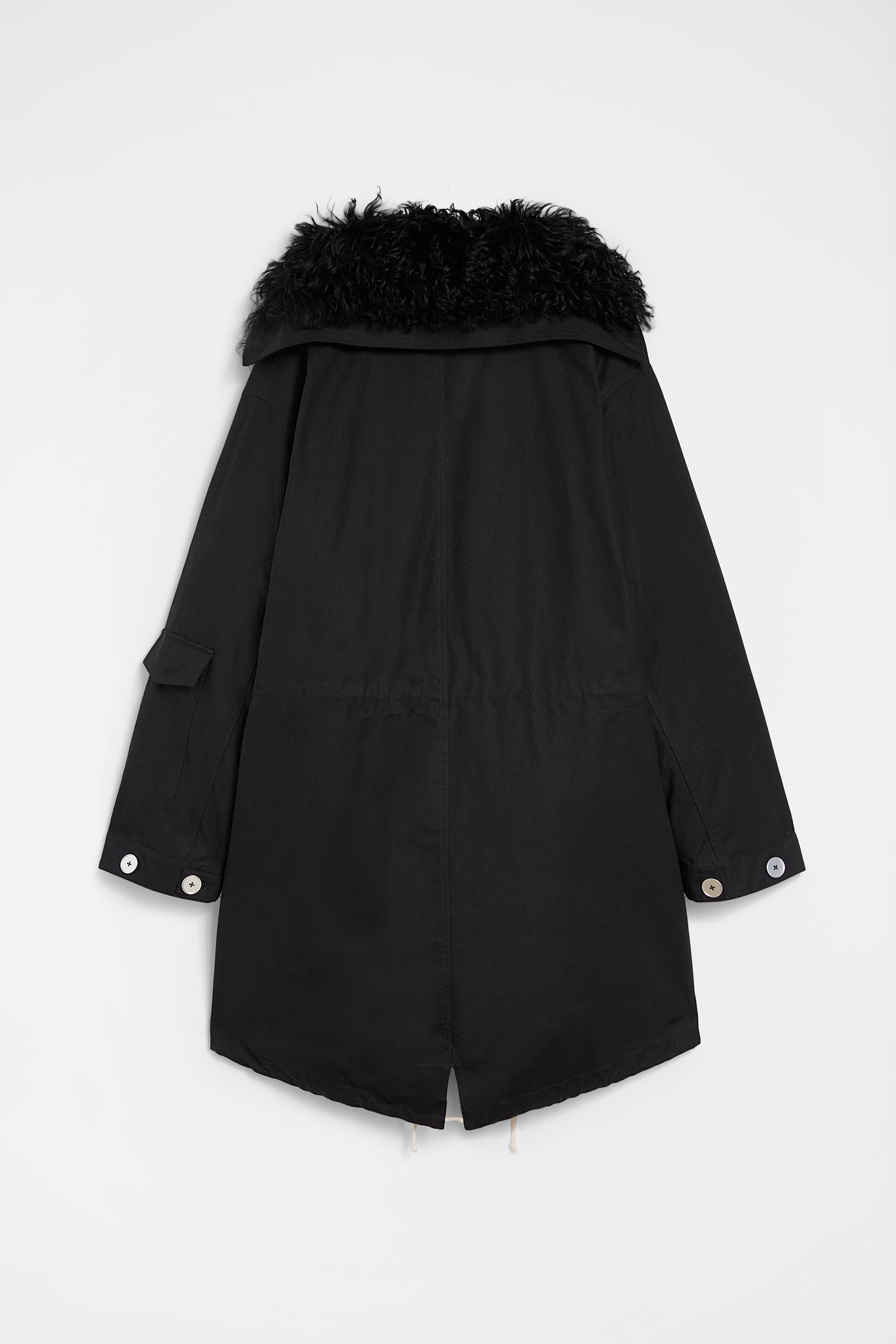 Cotton Padded Parka - Coats - Image 8