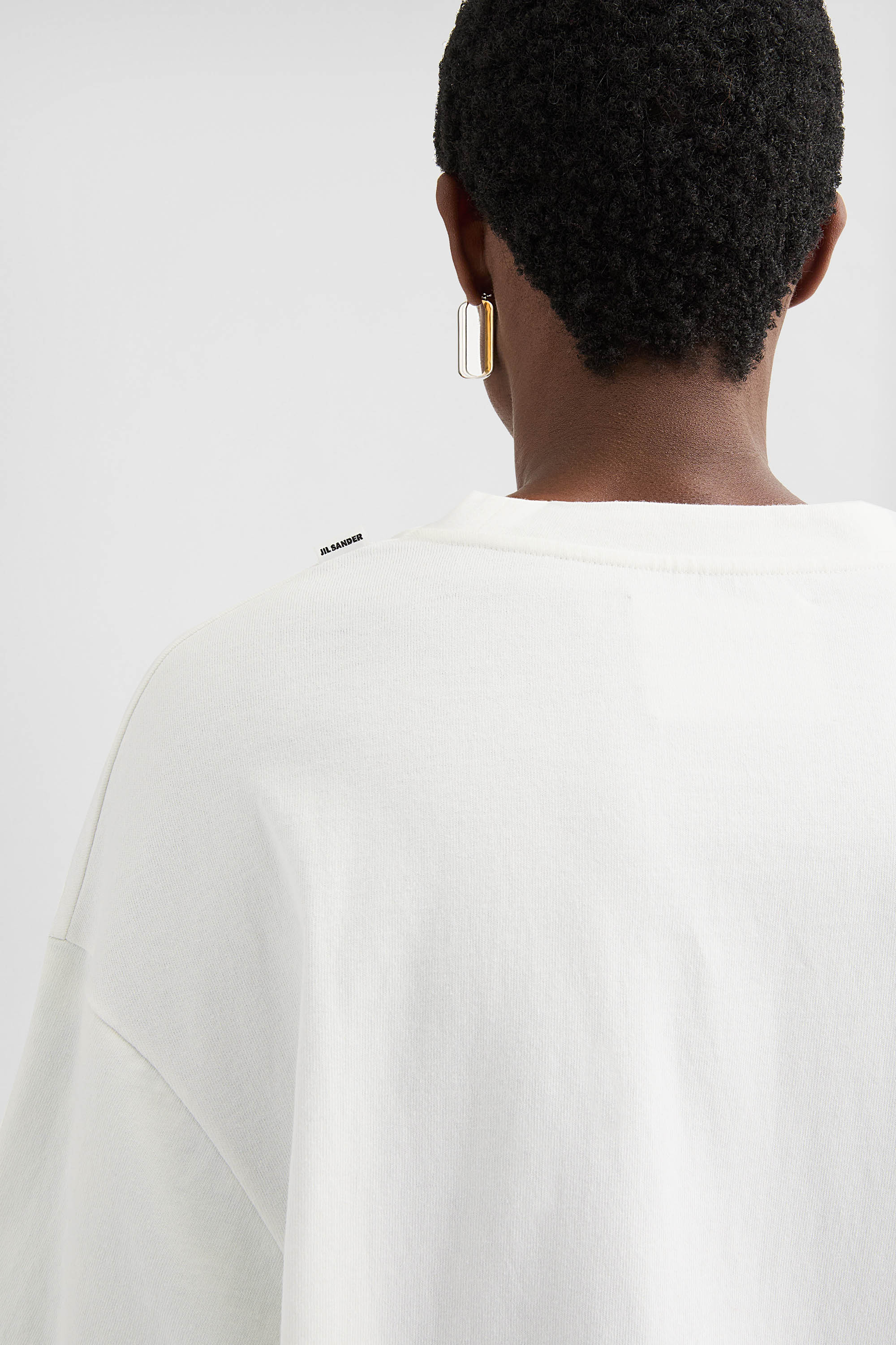 Cotton Crew-Neck T-Shirt - T-shirts - Image 3