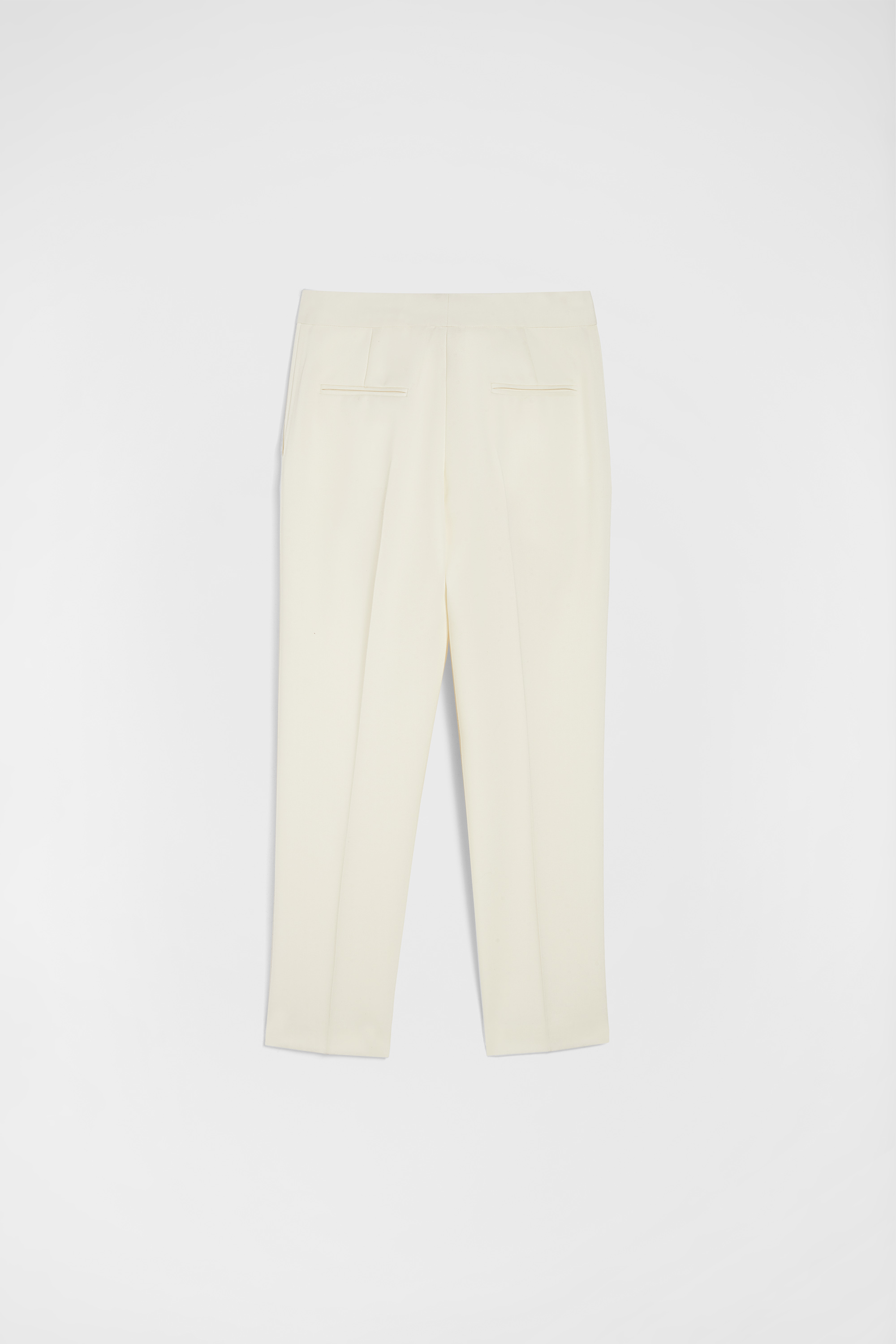 Wool Tailored Trousers - Trousers - Image 8