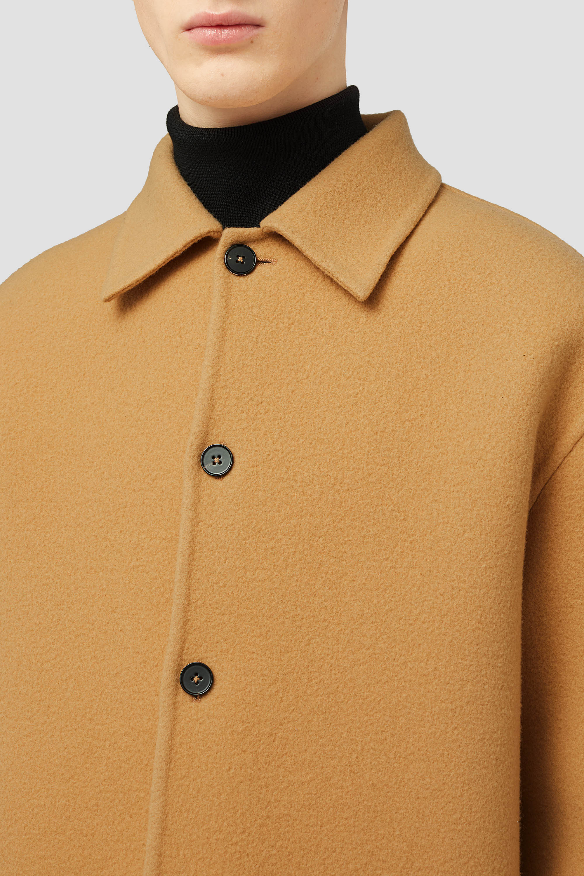 Wool Overshirt - Jackets - Image 3