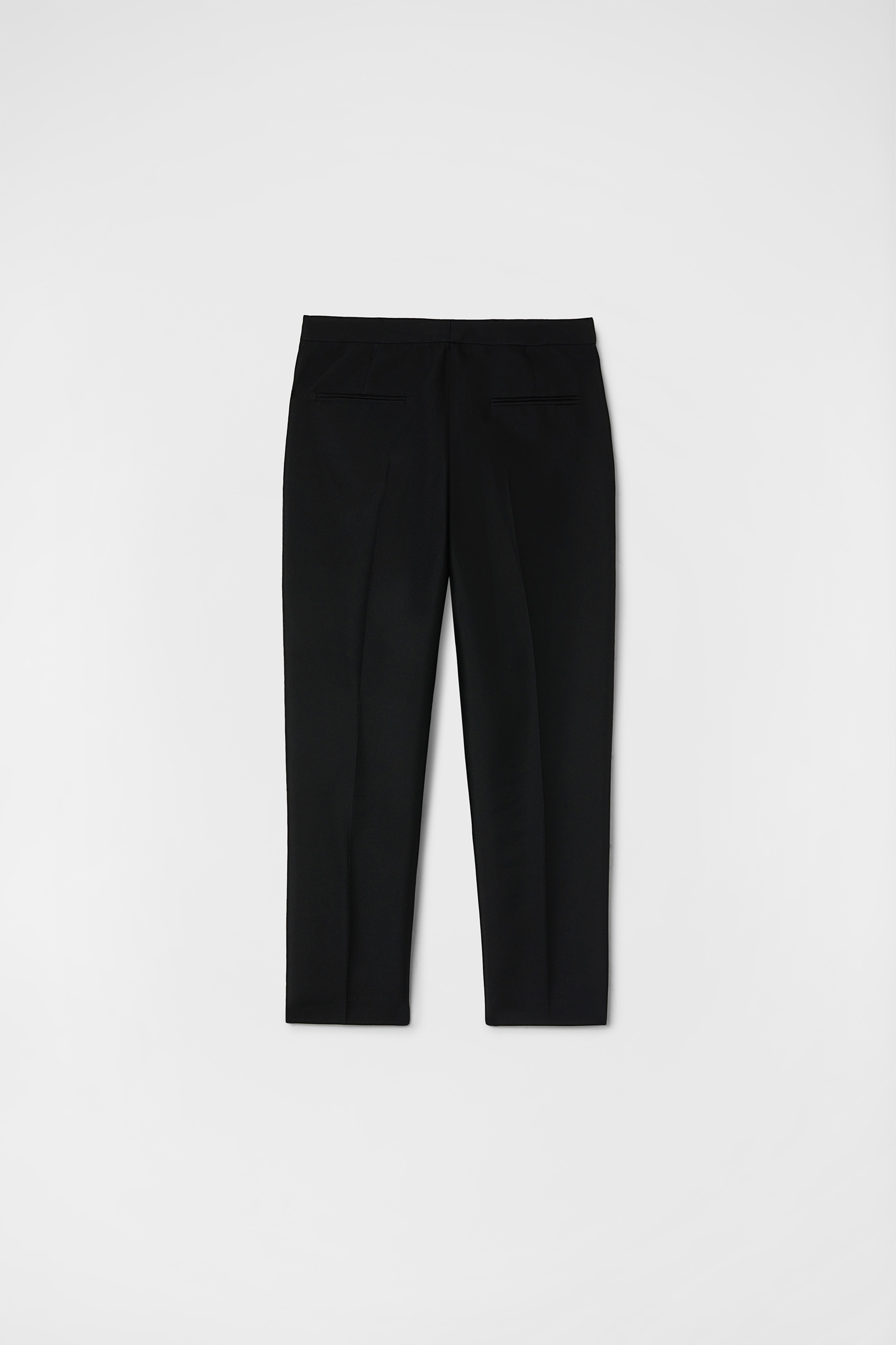 Technical  Gabardine Tailored Trousers - Trousers - Image 5