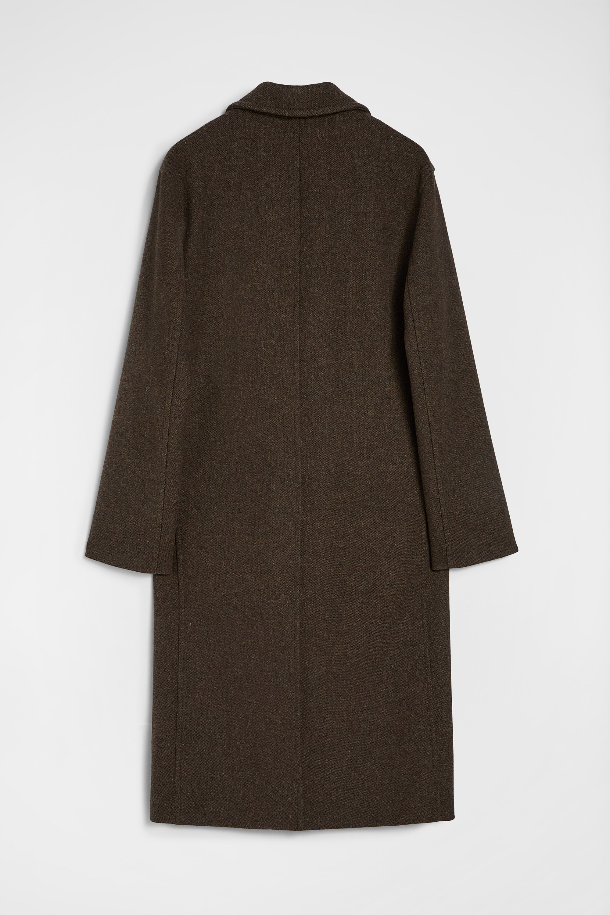 Melanged Wool Coat - Coats - Image 7