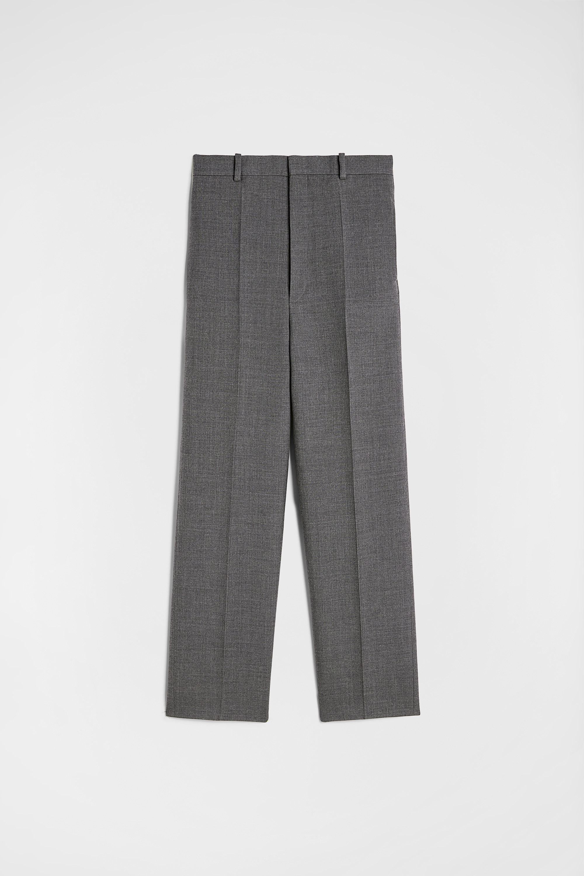 Wool Gabardine Trousers - Trousers - Image 6