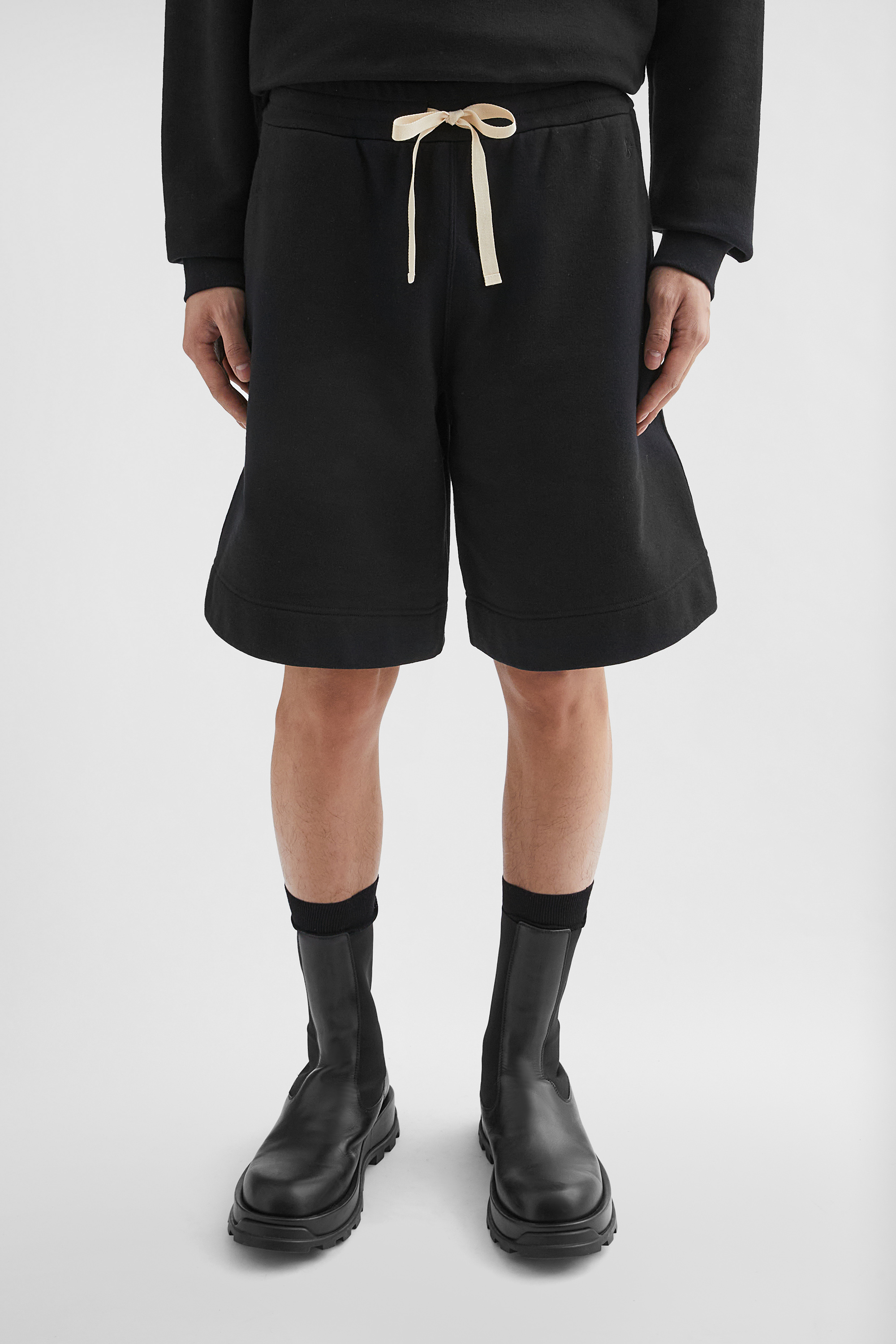 Cotton Terry Shorts - Shorts - Image 2