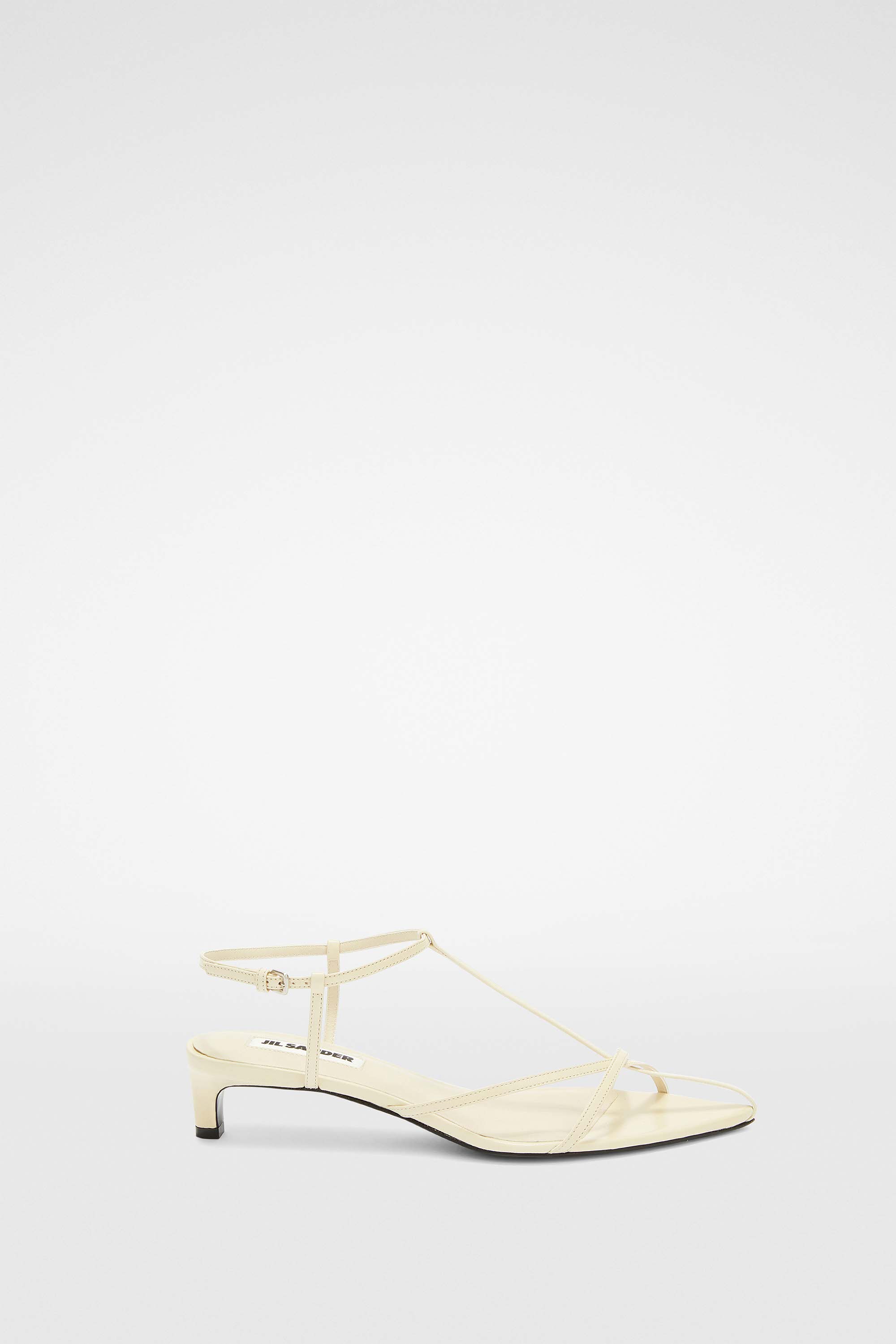 Cage Low-Heel Sandal - Heels - Image 1