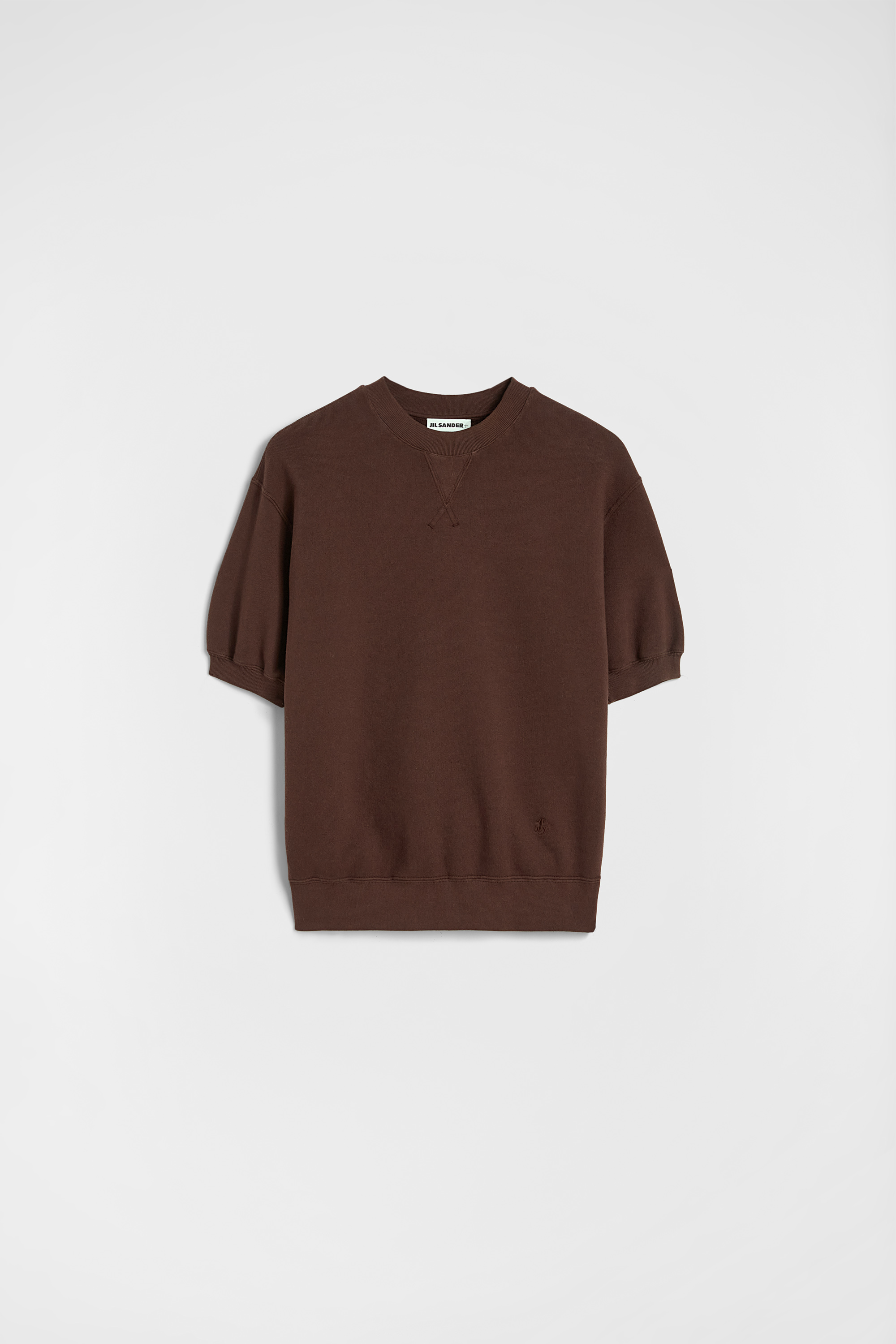Cotton Terry Crew-Neck T-Shirt - T-shirts - Image 5
