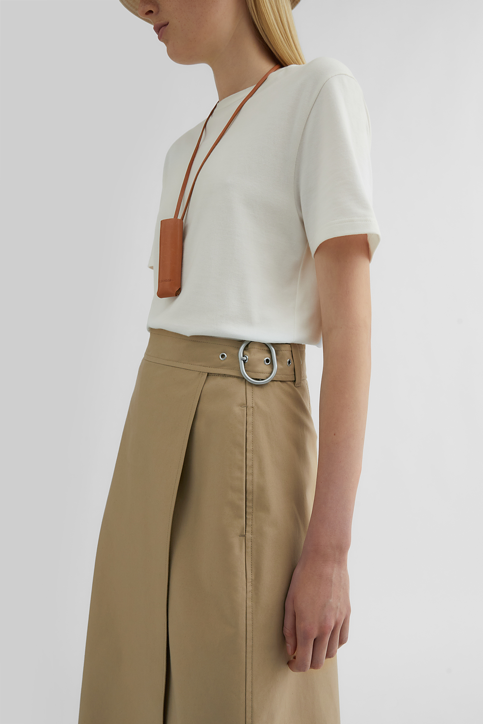 Cotton Wrap Skirt - Skirts - Image 5