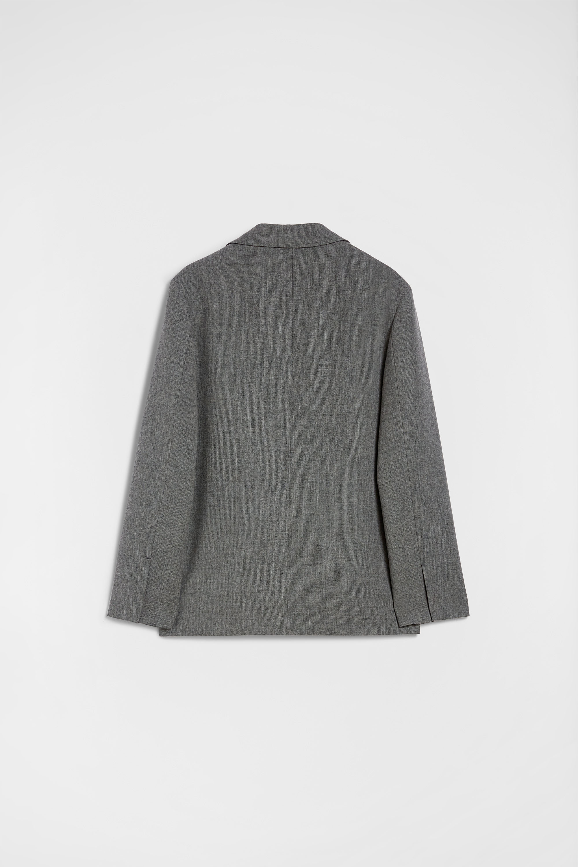 Wool Canvas Tailored Jacket - Jackets - Image 7