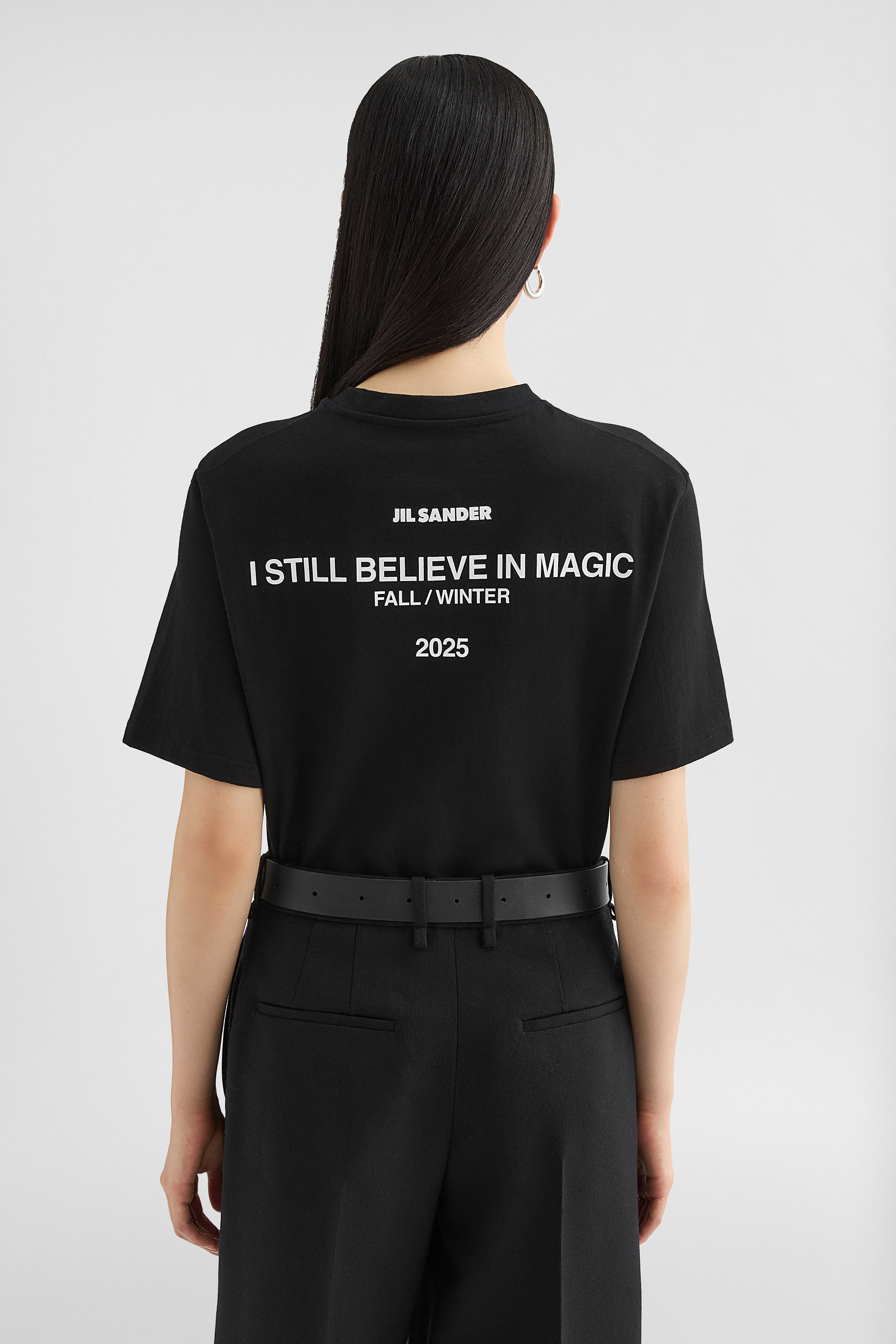 Cotton Crew-Neck T-Shirt - T-shirts - Image 4