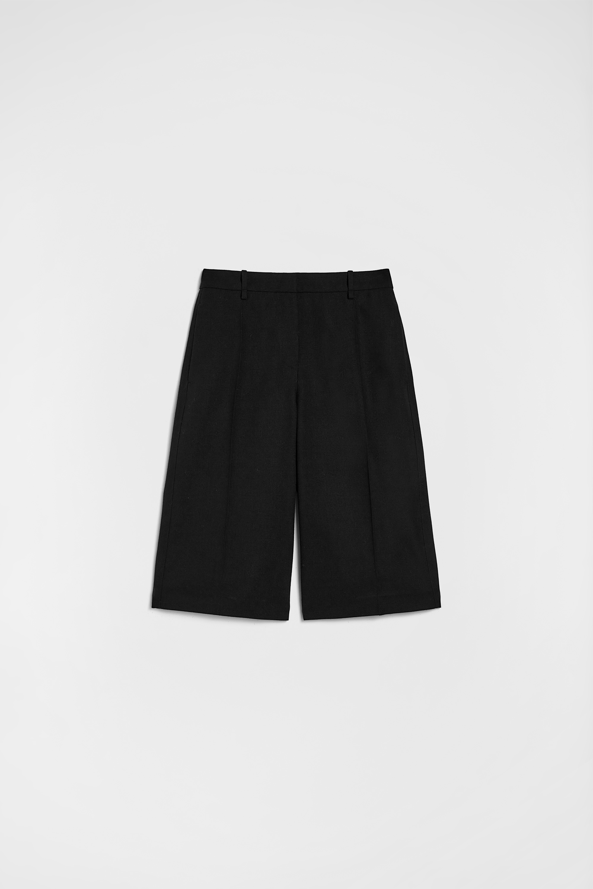 Wool Canvas Bermuda Shorts - Trousers - Image 6
