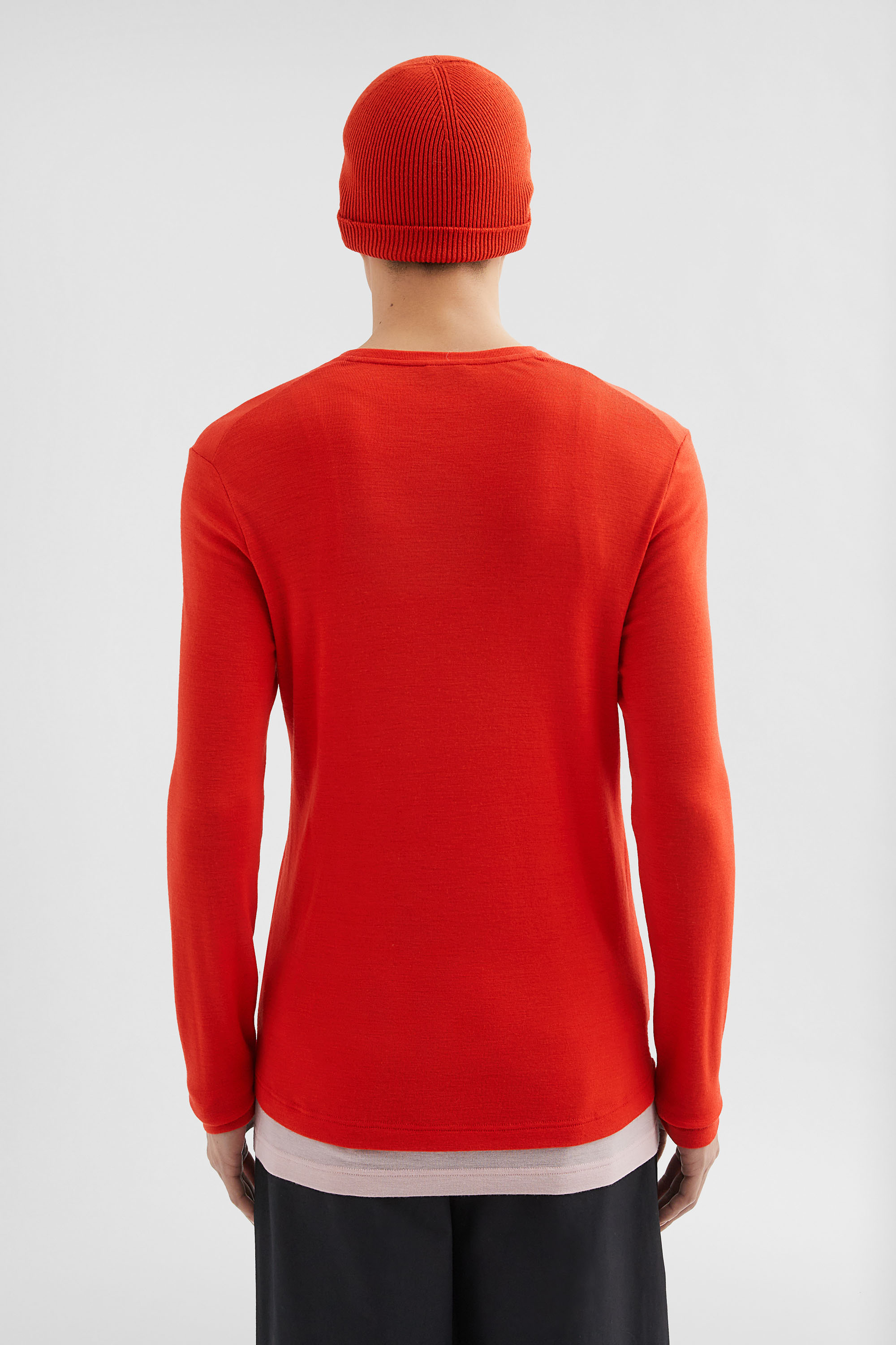 Lightweight Wool Layered T-Shirt - Long-sleeved tops - Image 4