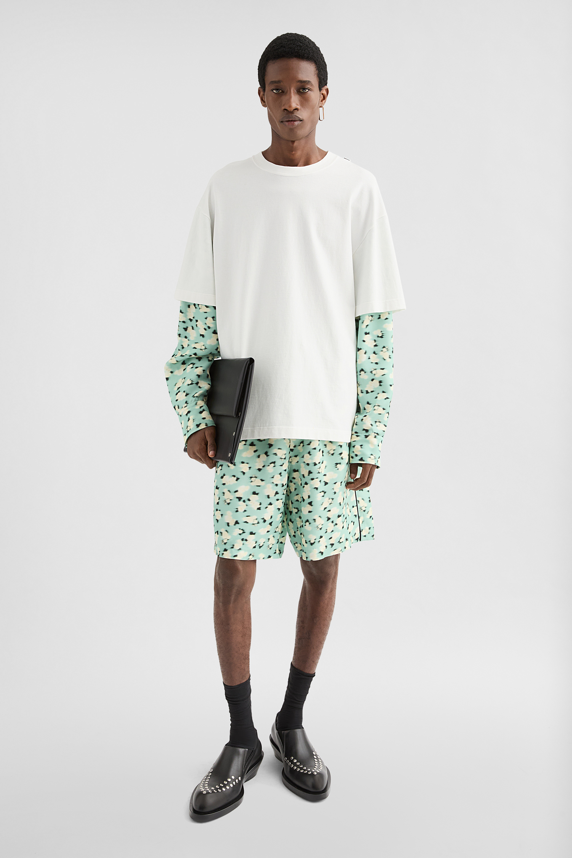 Cotton Crew-Neck T-Shirt - T-shirts - Image 1