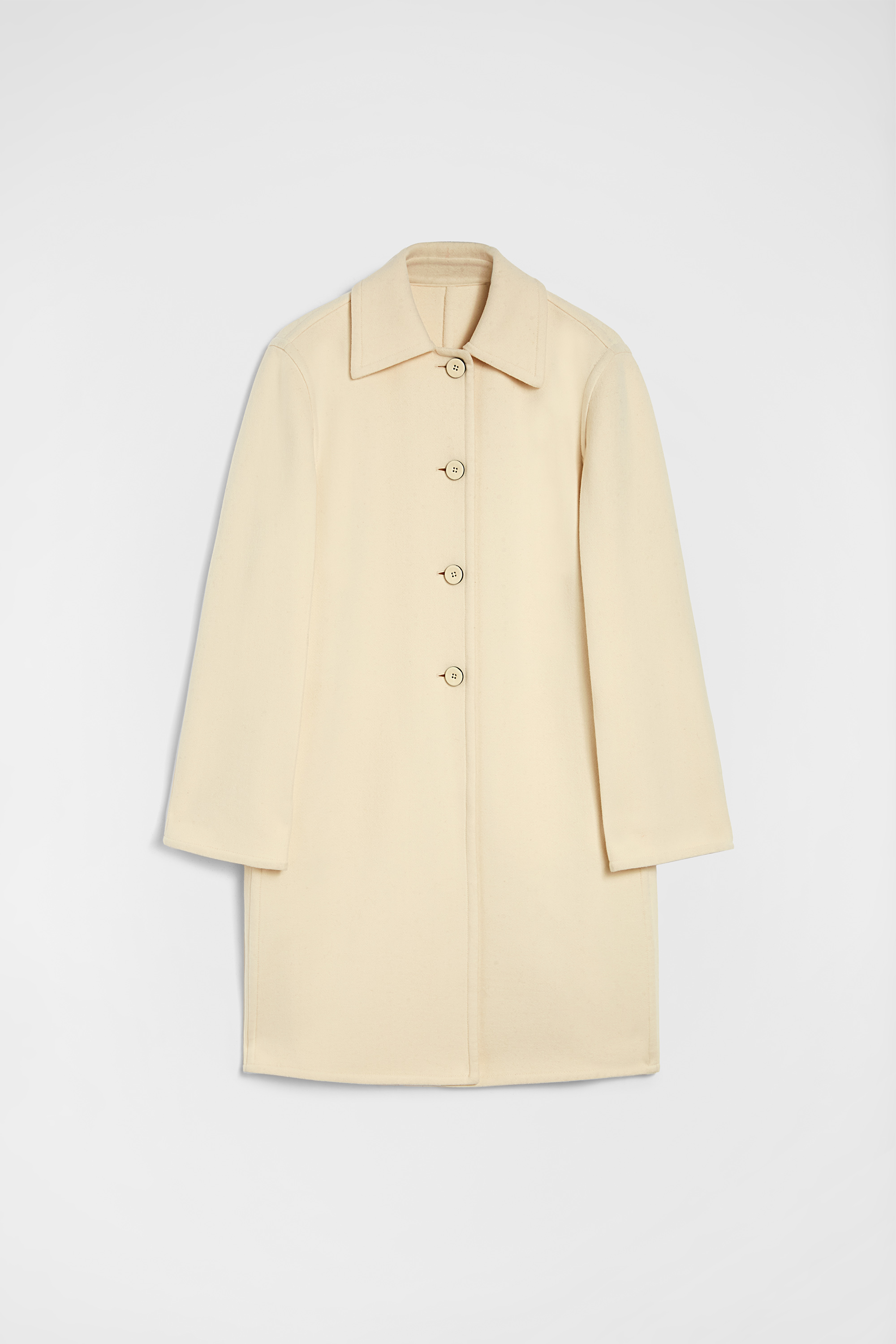 Double Wool Coat - Coats - Image 5