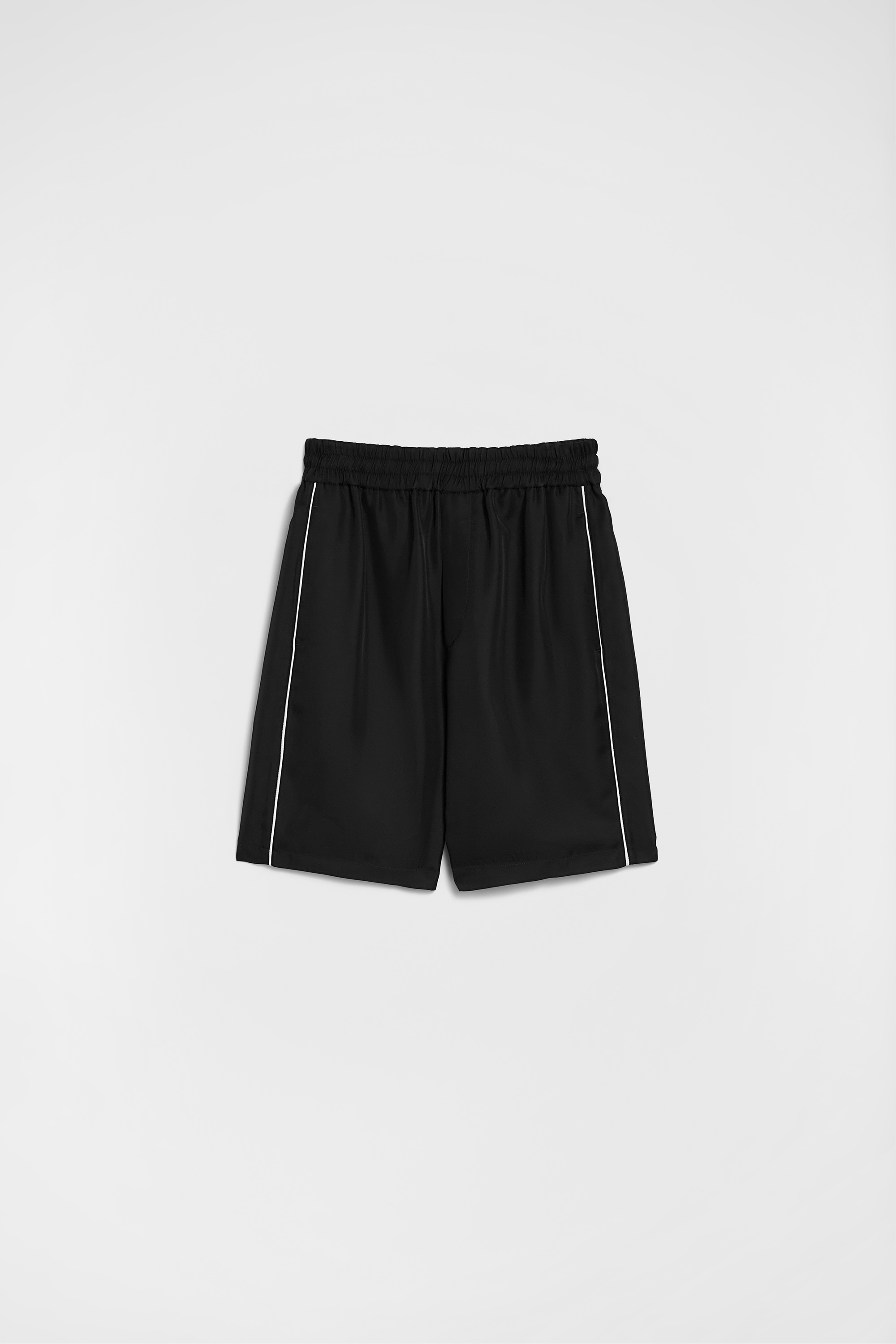 Fluid Viscose Shorts - Trousers - Image 6