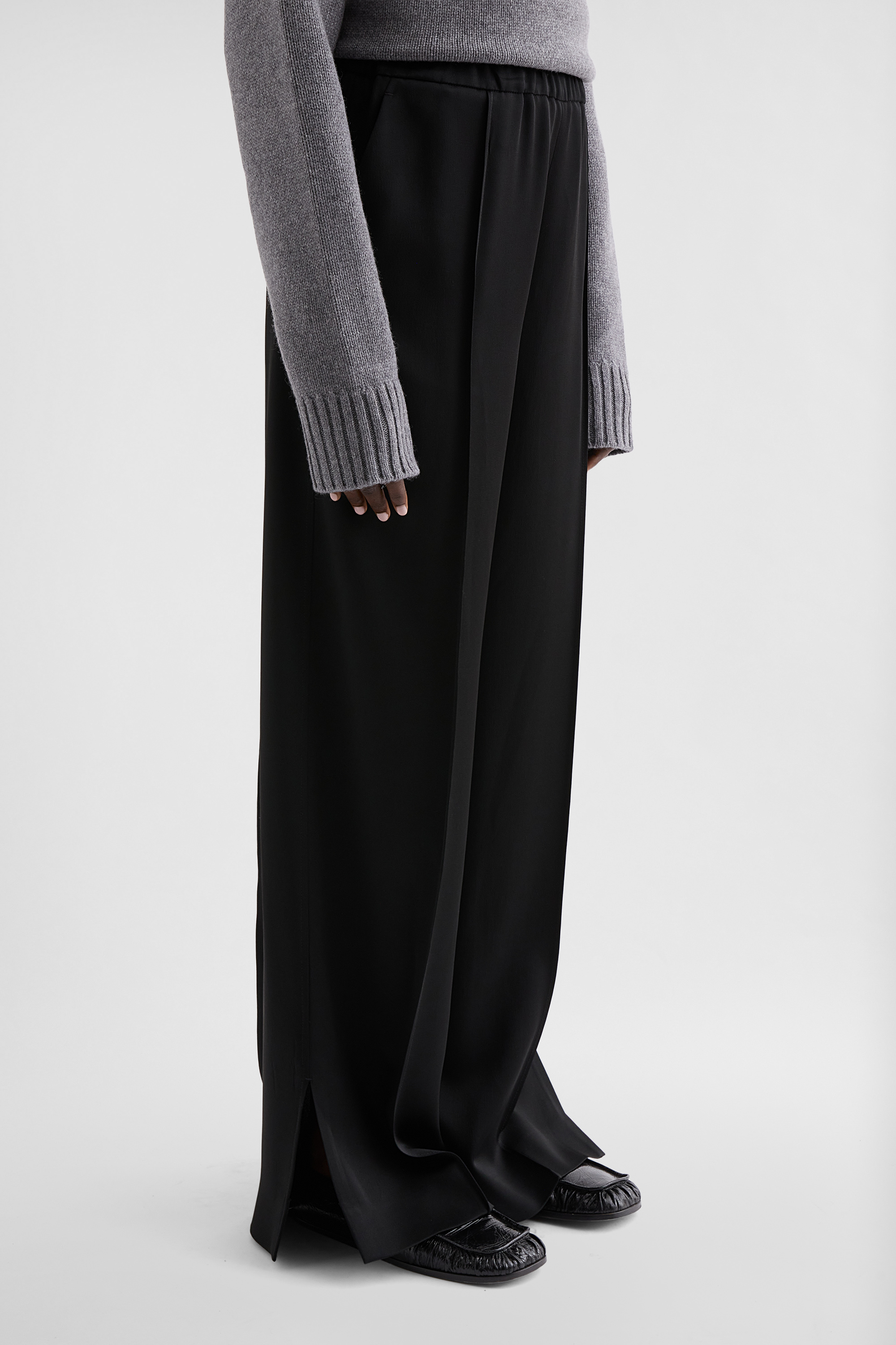 Envers Satin Trousers - Trousers - Image 3