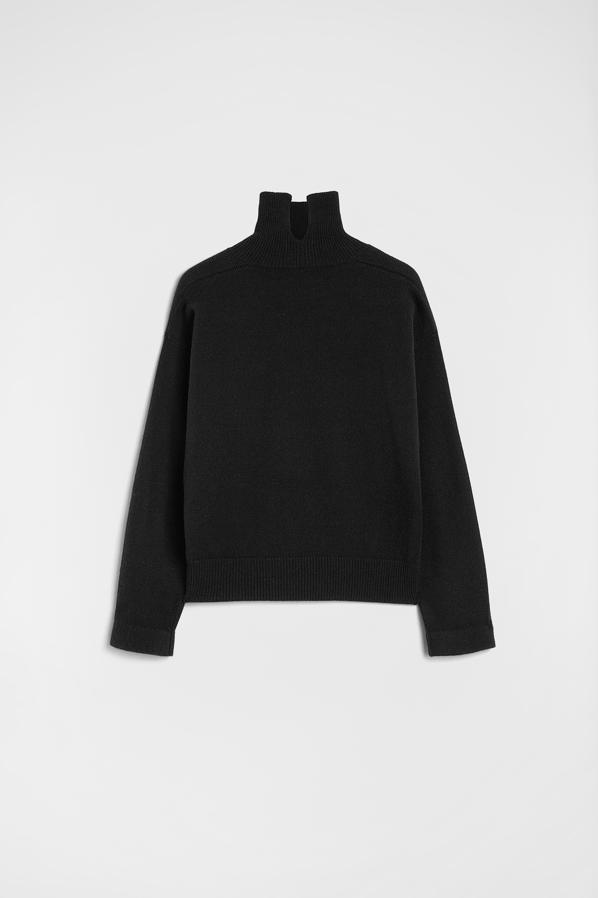 Wool Blend High-Neck Sweater - Sweaters - Image 8
