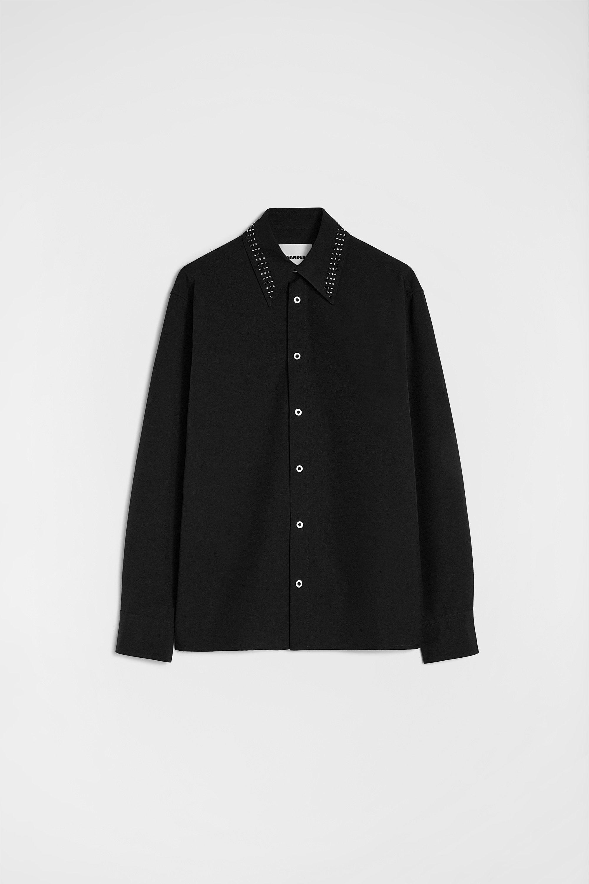 Wool Poplin Shirt - Shirts - Image 5
