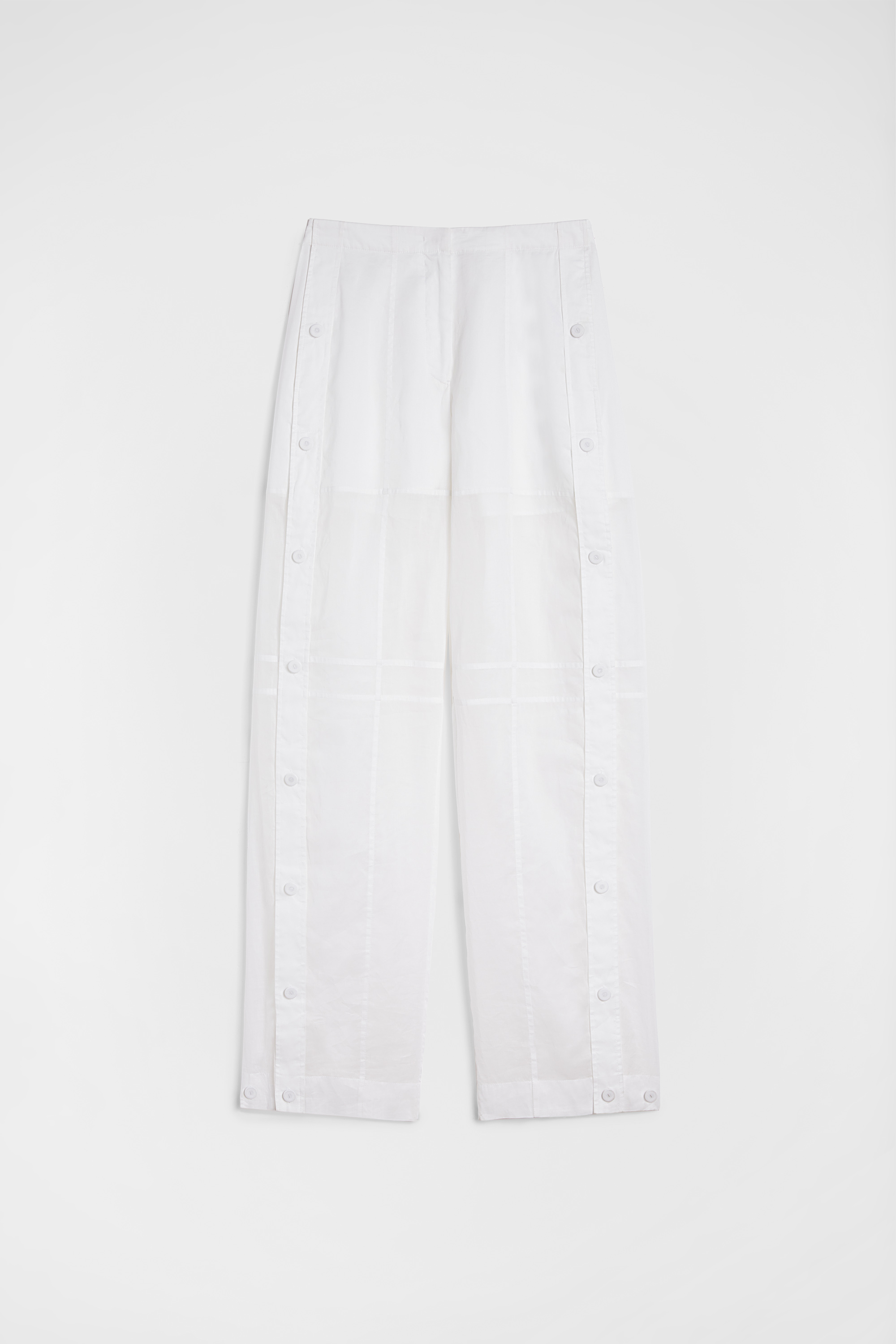 Cotton Muslin Trousers - Trousers - Image 6