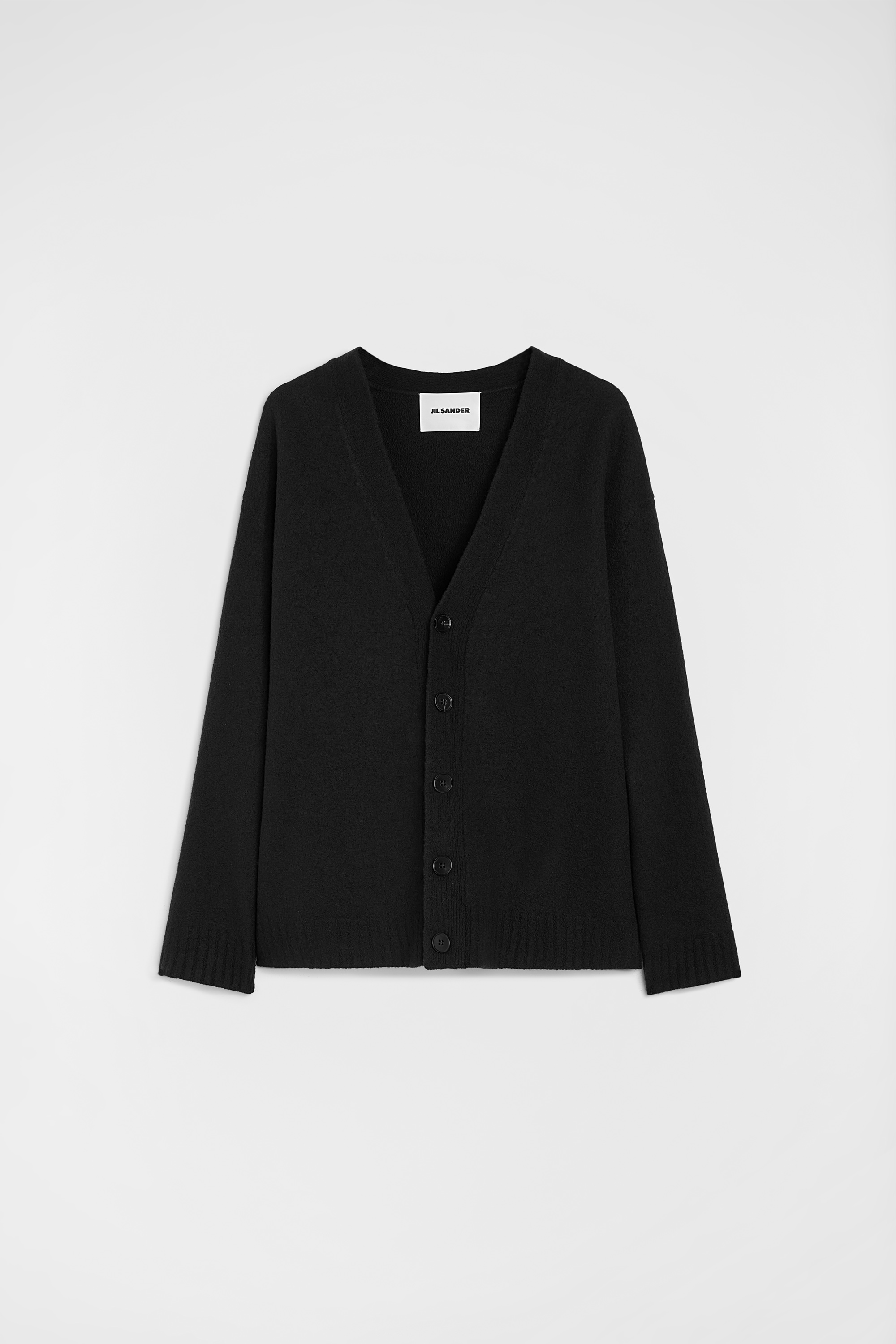 Wool V-Neck Cardigan - Cardigans - Image 5