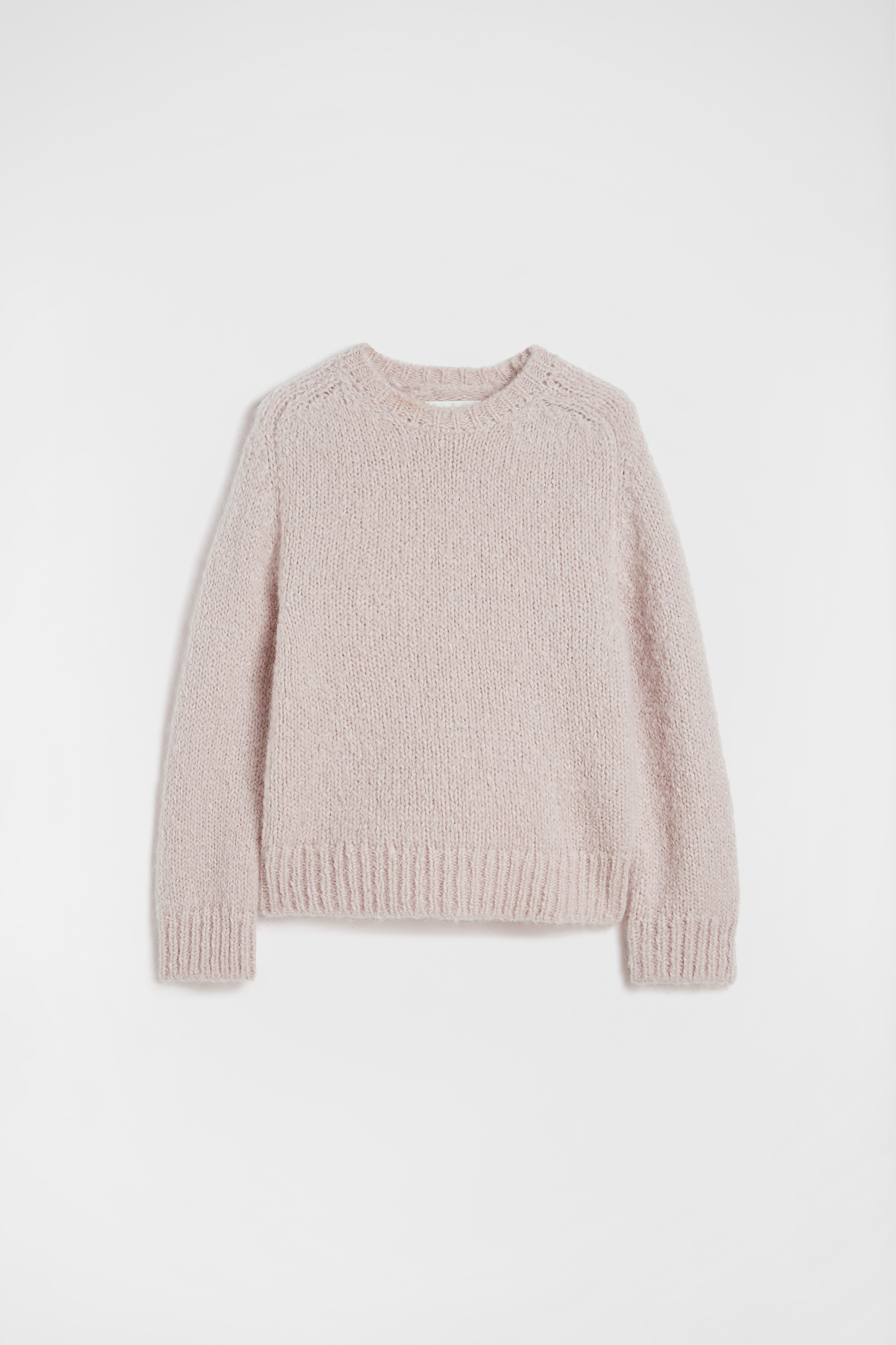Wool Blend Crew-Neck Sweater - Sweaters - Image 5
