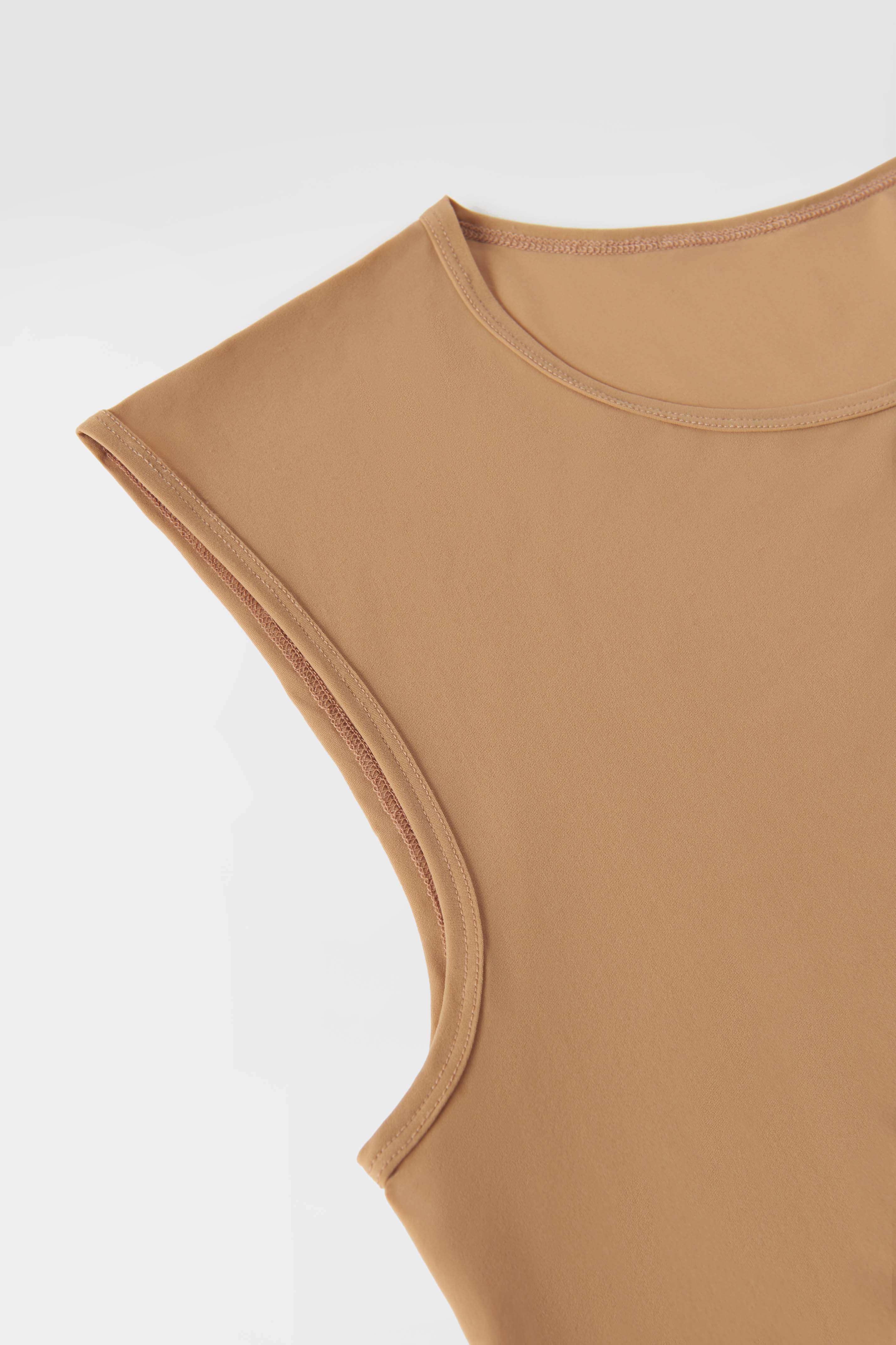 Jersey Slip Dress - Body - Image 2