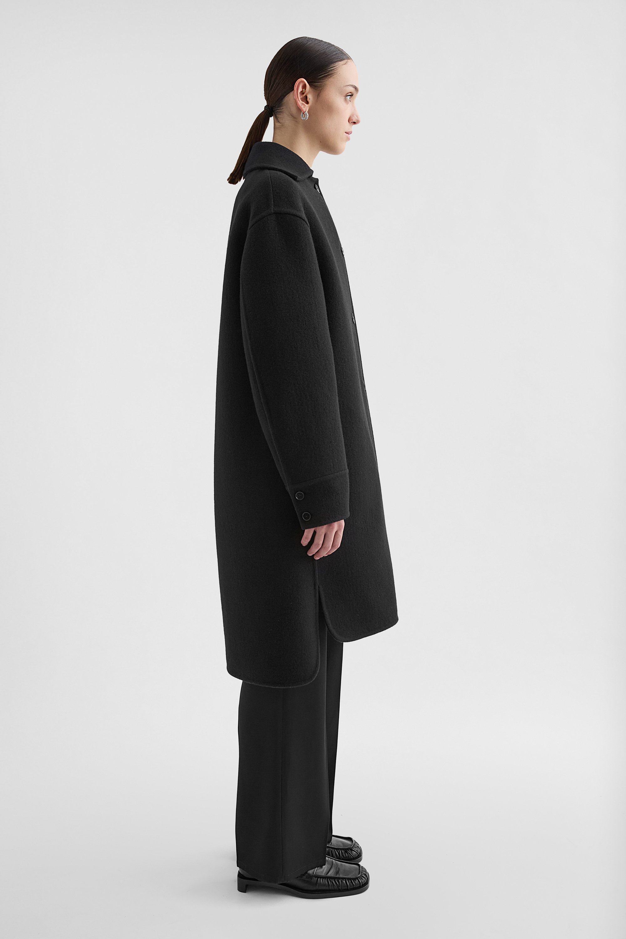 Wool Coat - Coats - Image 2