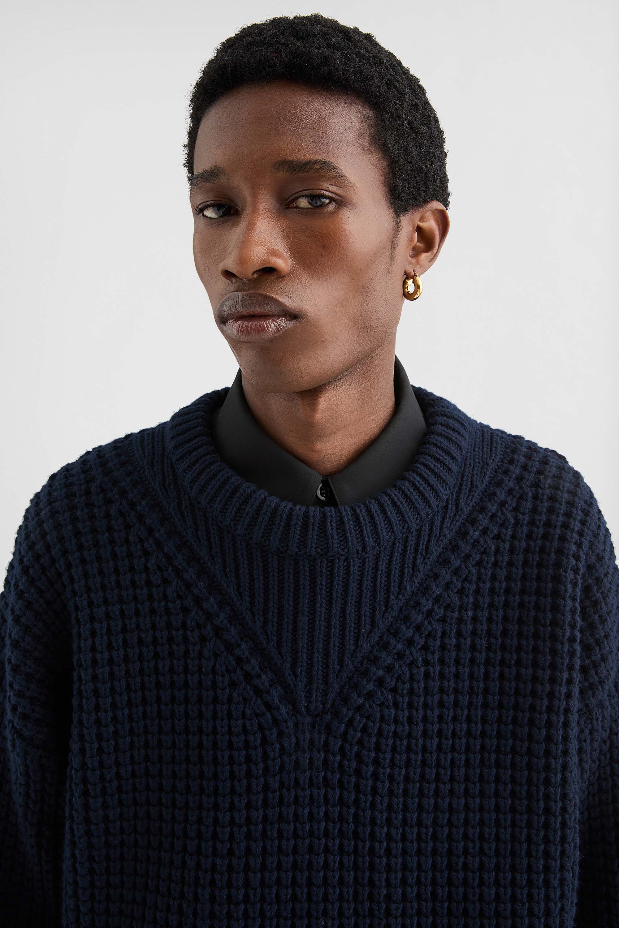 Wool Crew-Neck Sweater - Sweaters - Image 3