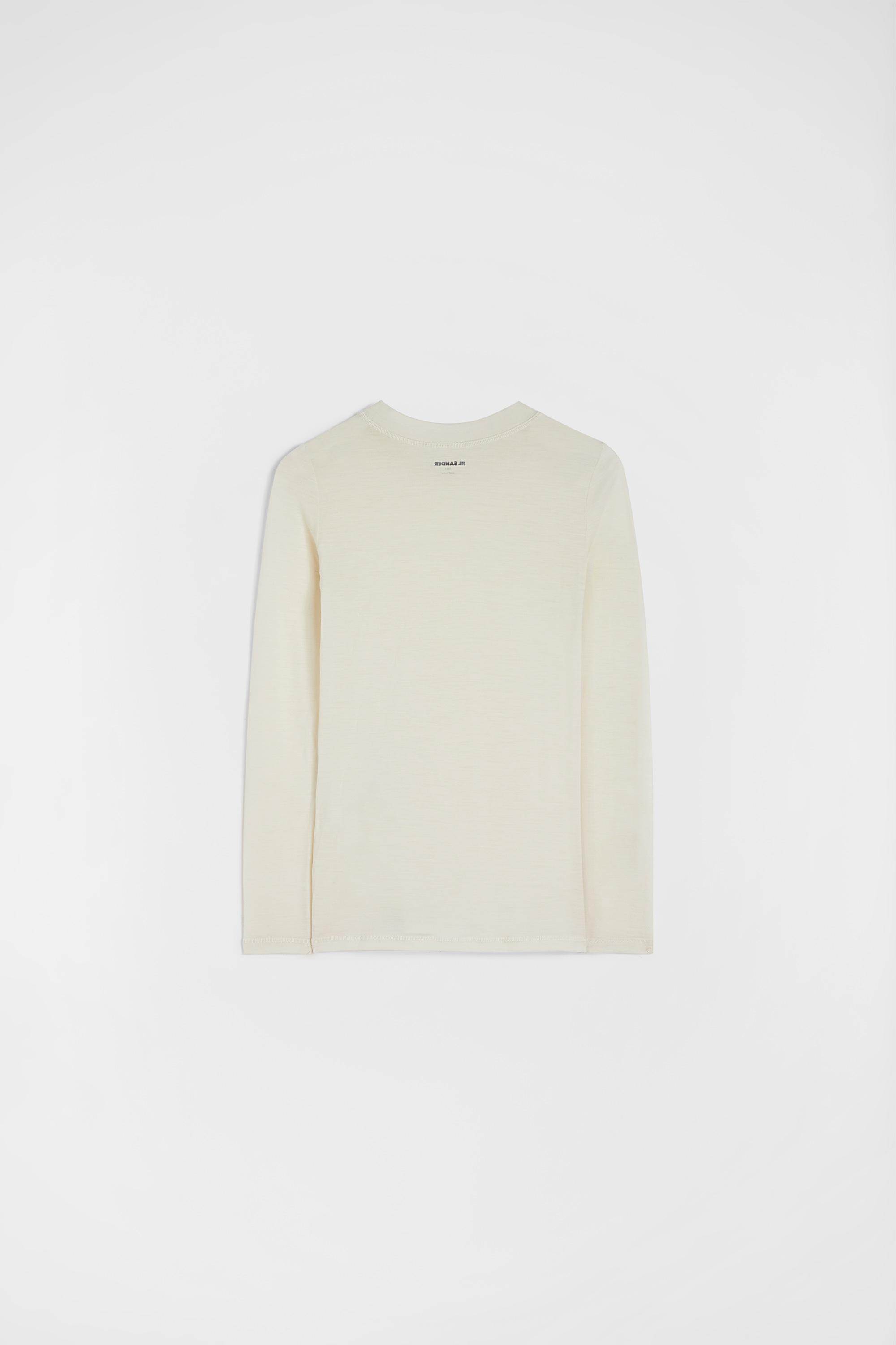 Lightweight Wool Blend Crew-Neck T-Shirt - T-shirts - Image 7