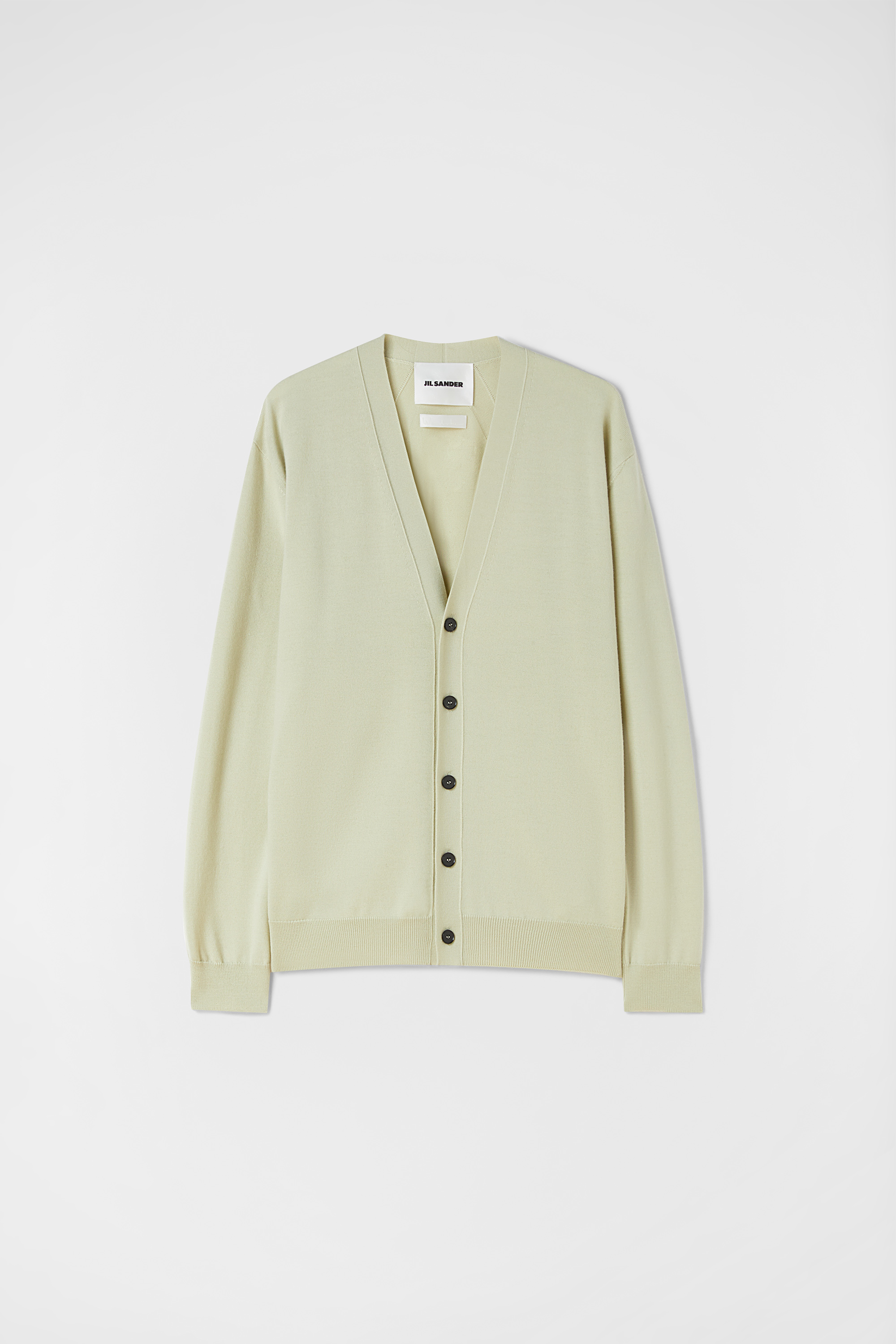 Wool V-Neck Cardigan - Cardigans - Image 5