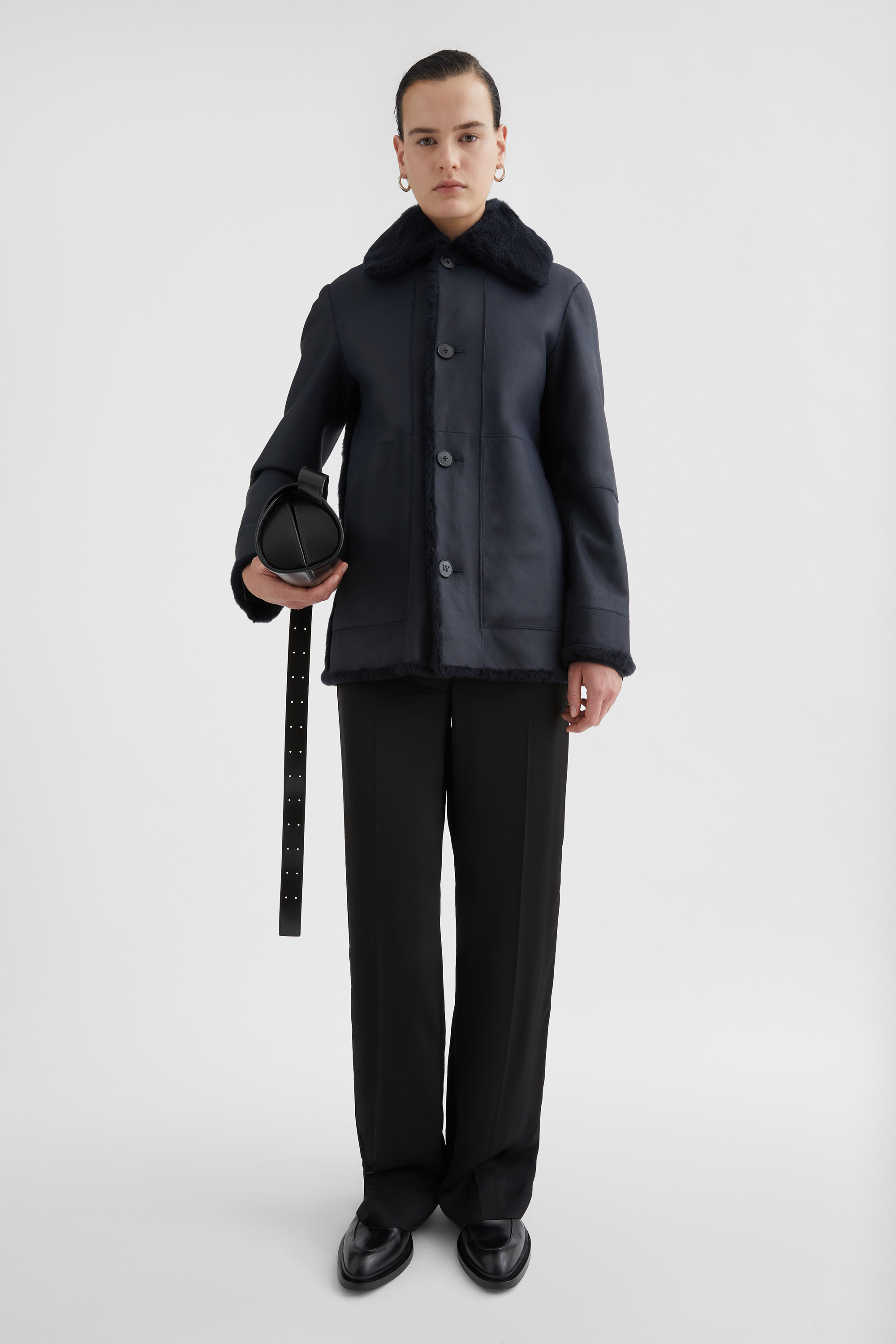 Shearling Caban - Jackets - Image 1