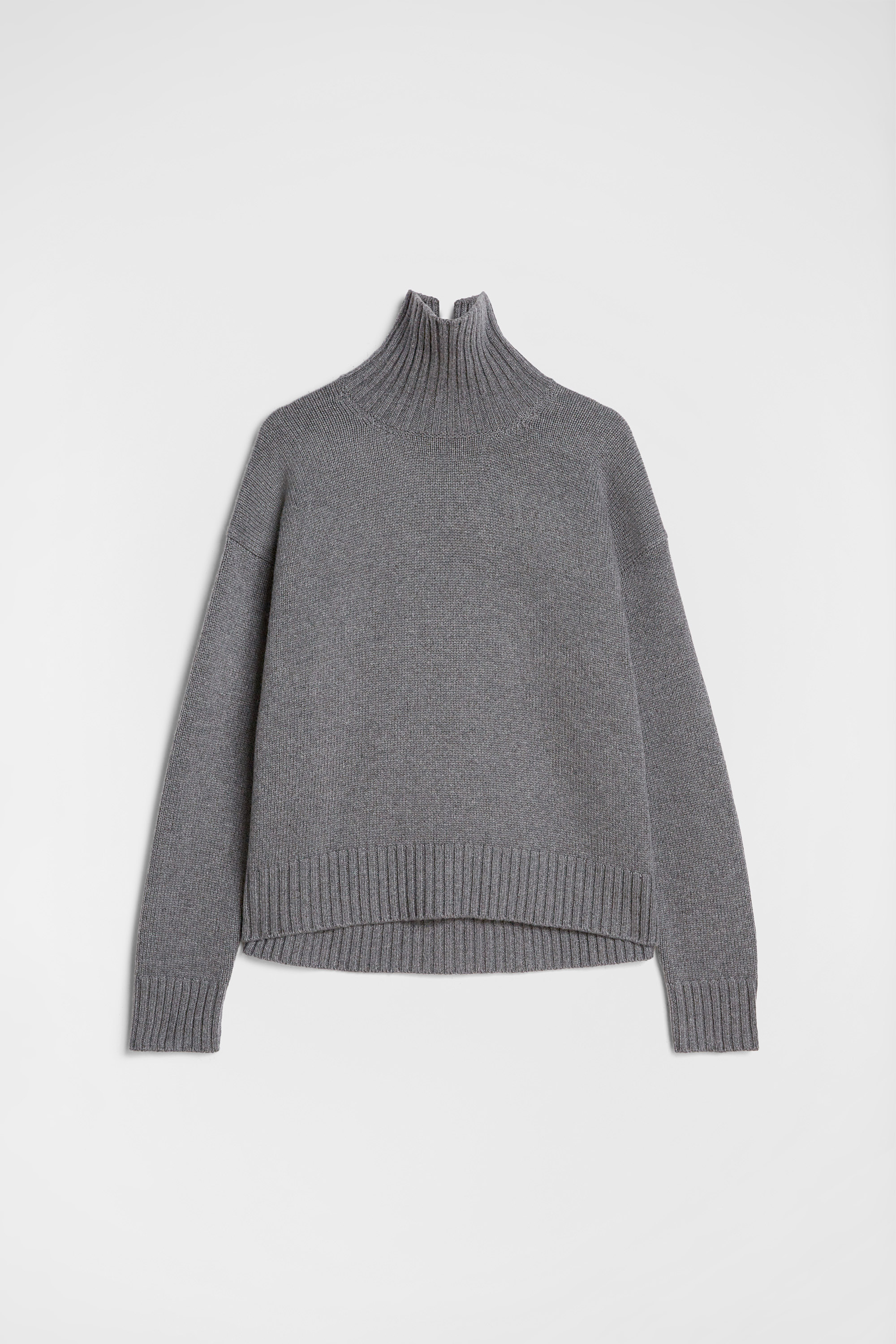 Cashmere Blend High-Neck Sweater - Sweaters - Image 5