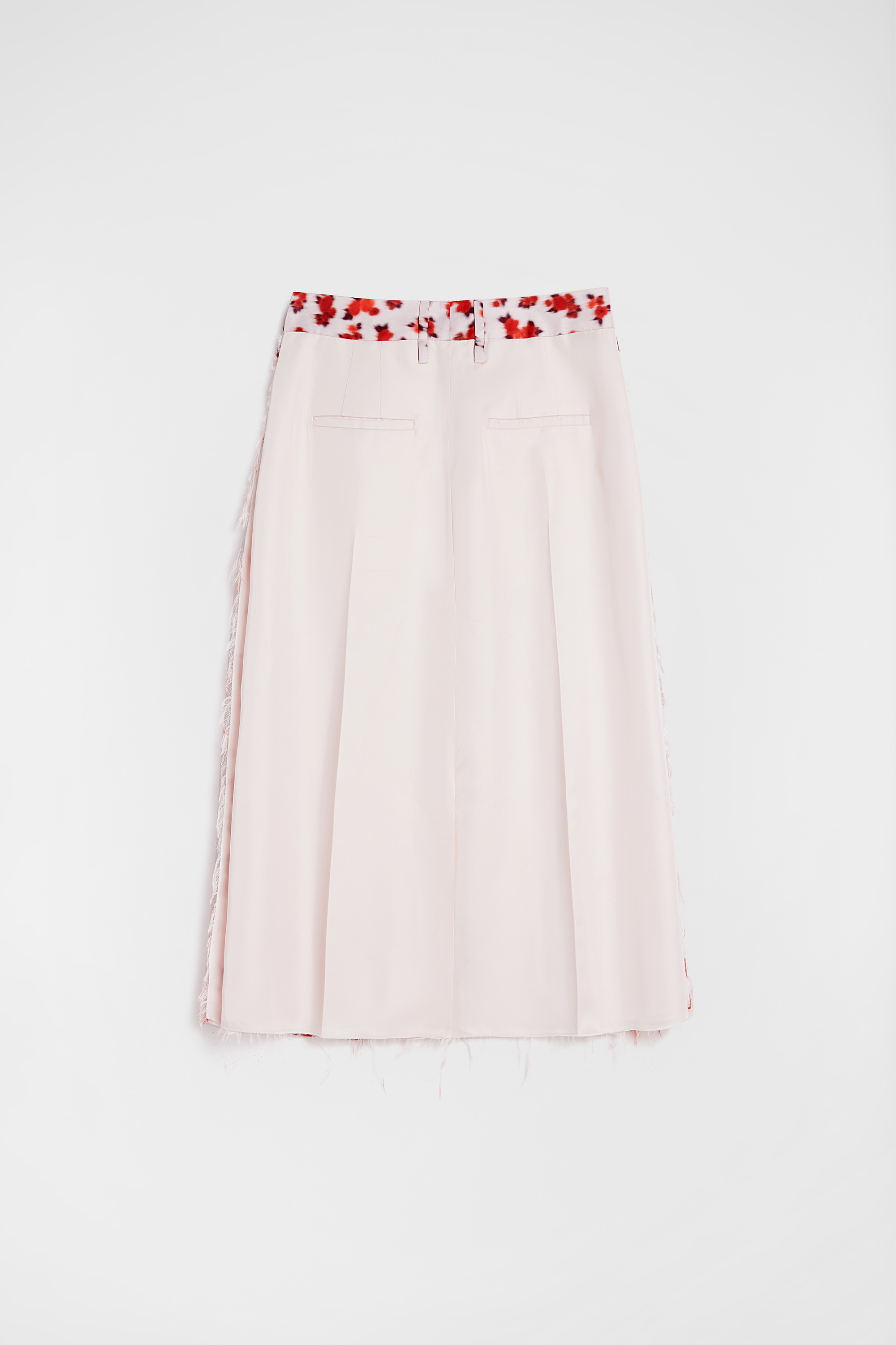 Fluid Viscose Printed Skirt - Skirts - Image 8