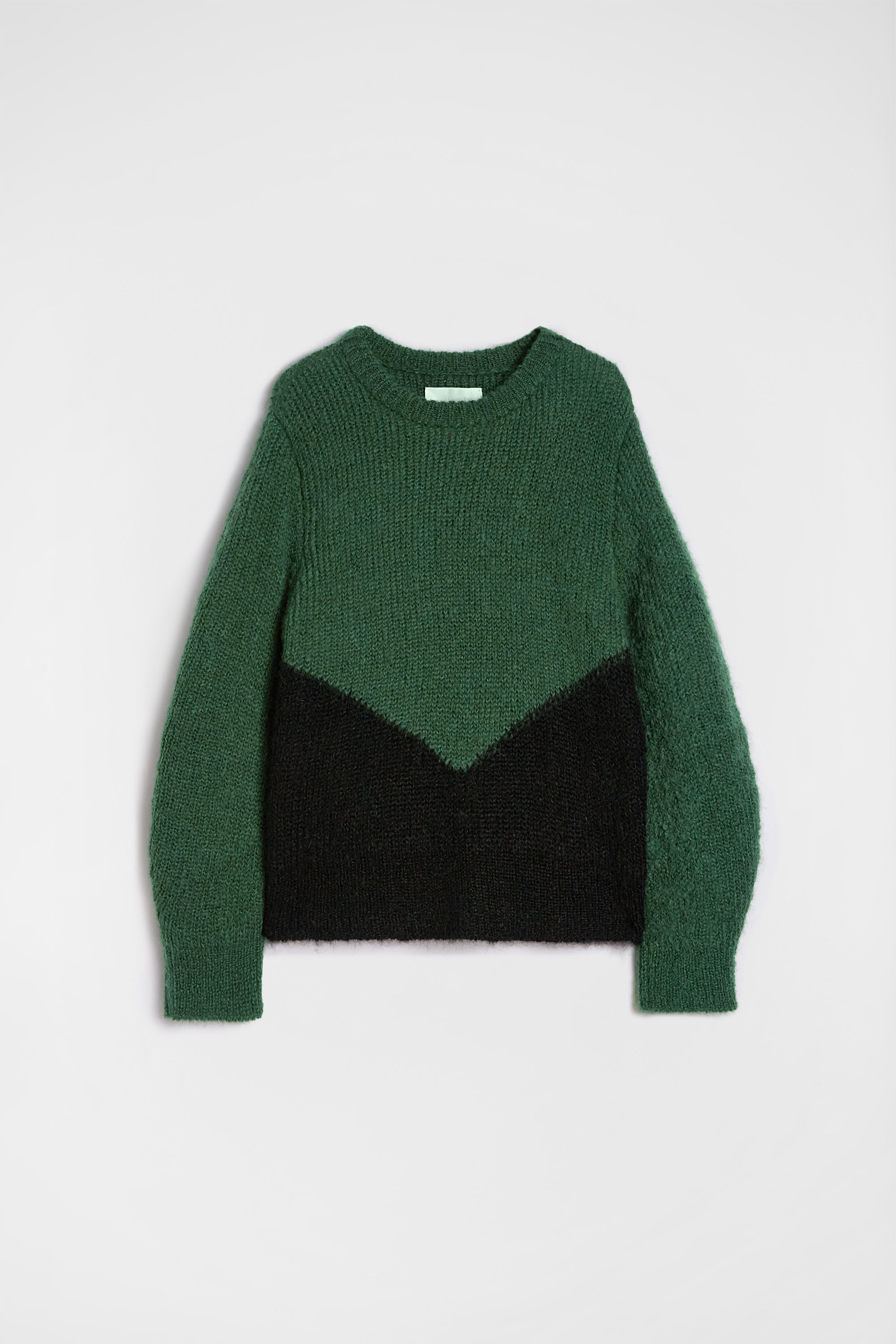 Wool Blend Crew-Neck Sweater - Sweaters - Image 5