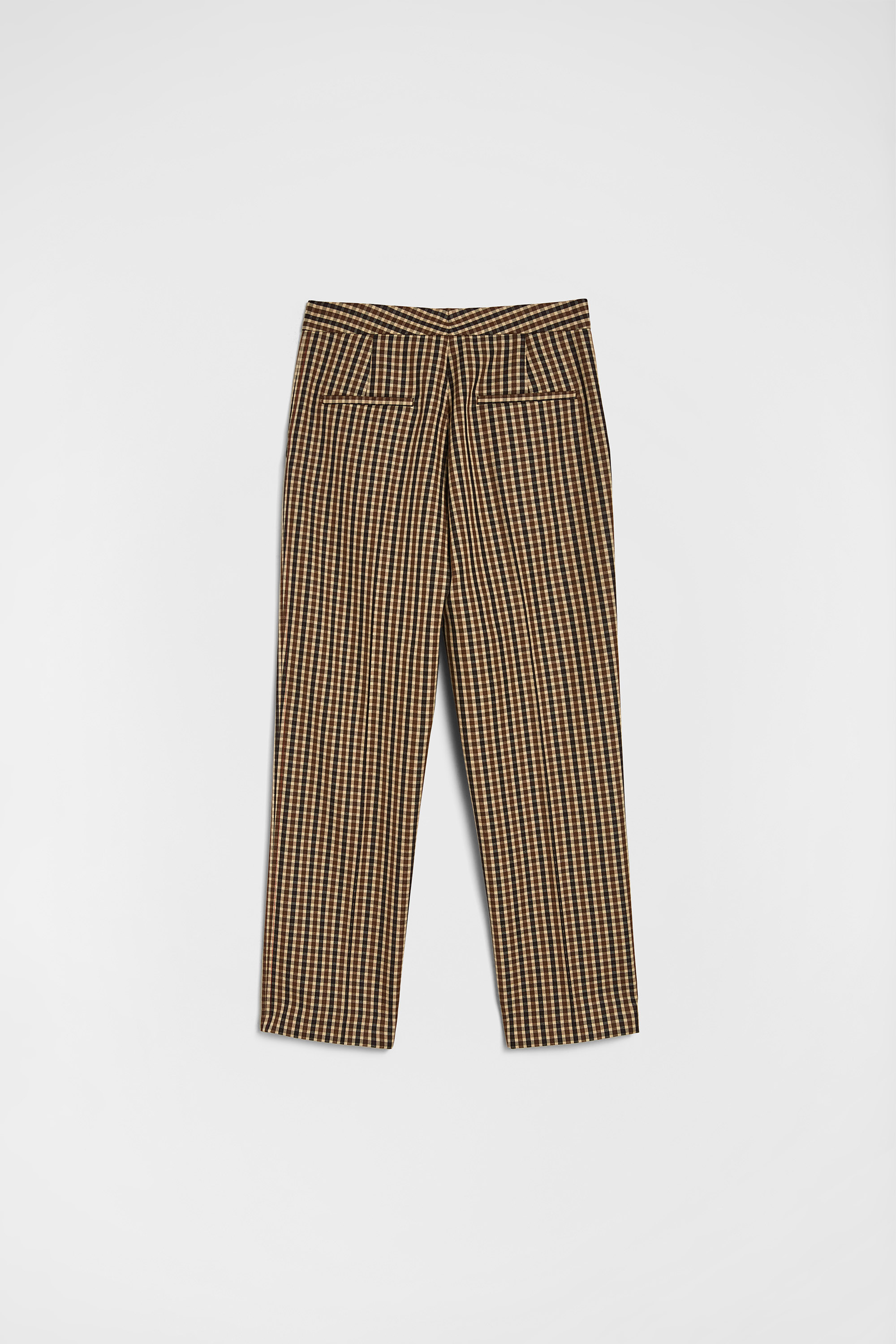 Wool Canvas Tailored Trousers - Trousers - Image 8
