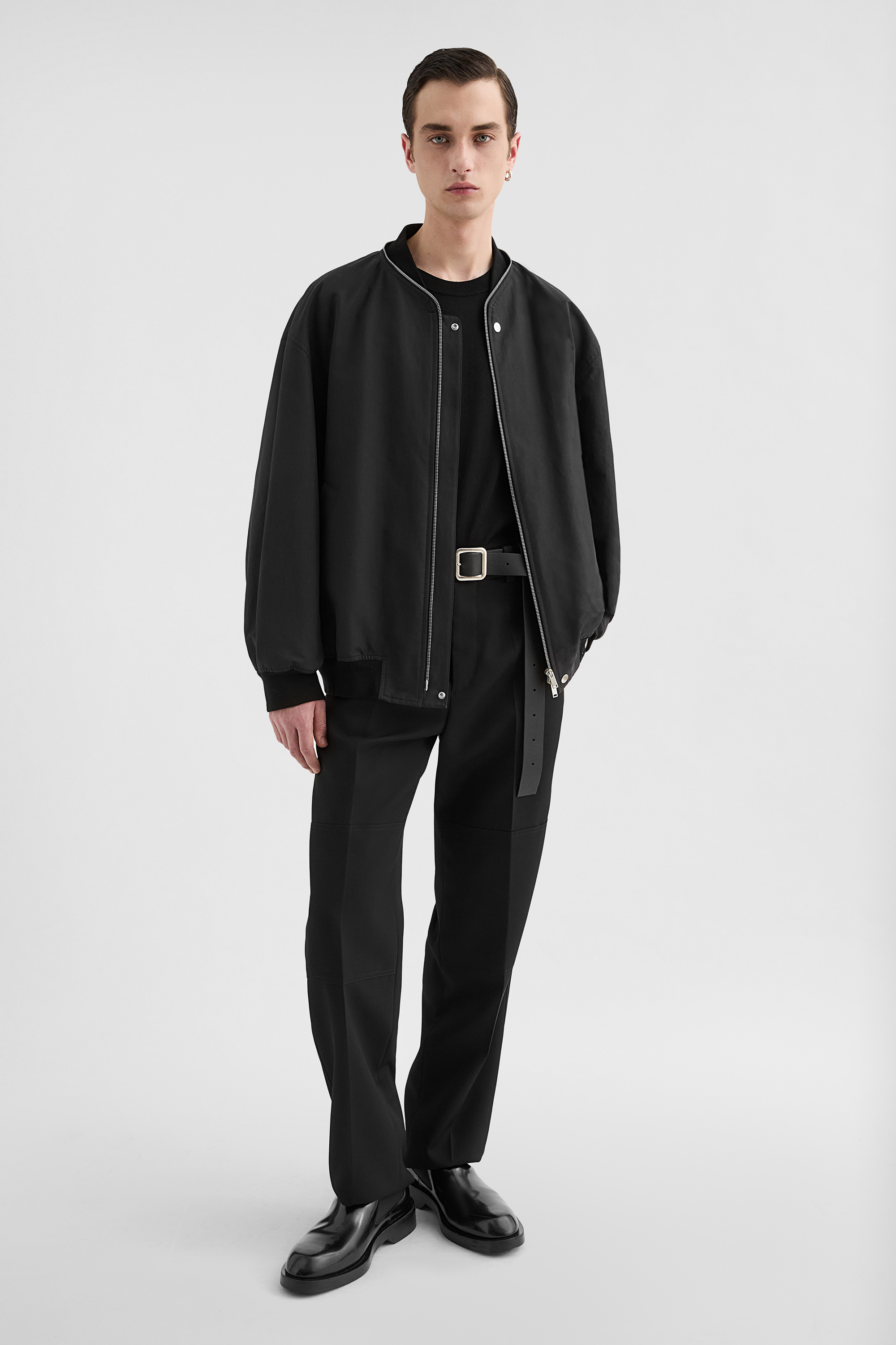 Lightweight Cotton Bomber Jacket - Jackets - Image 1