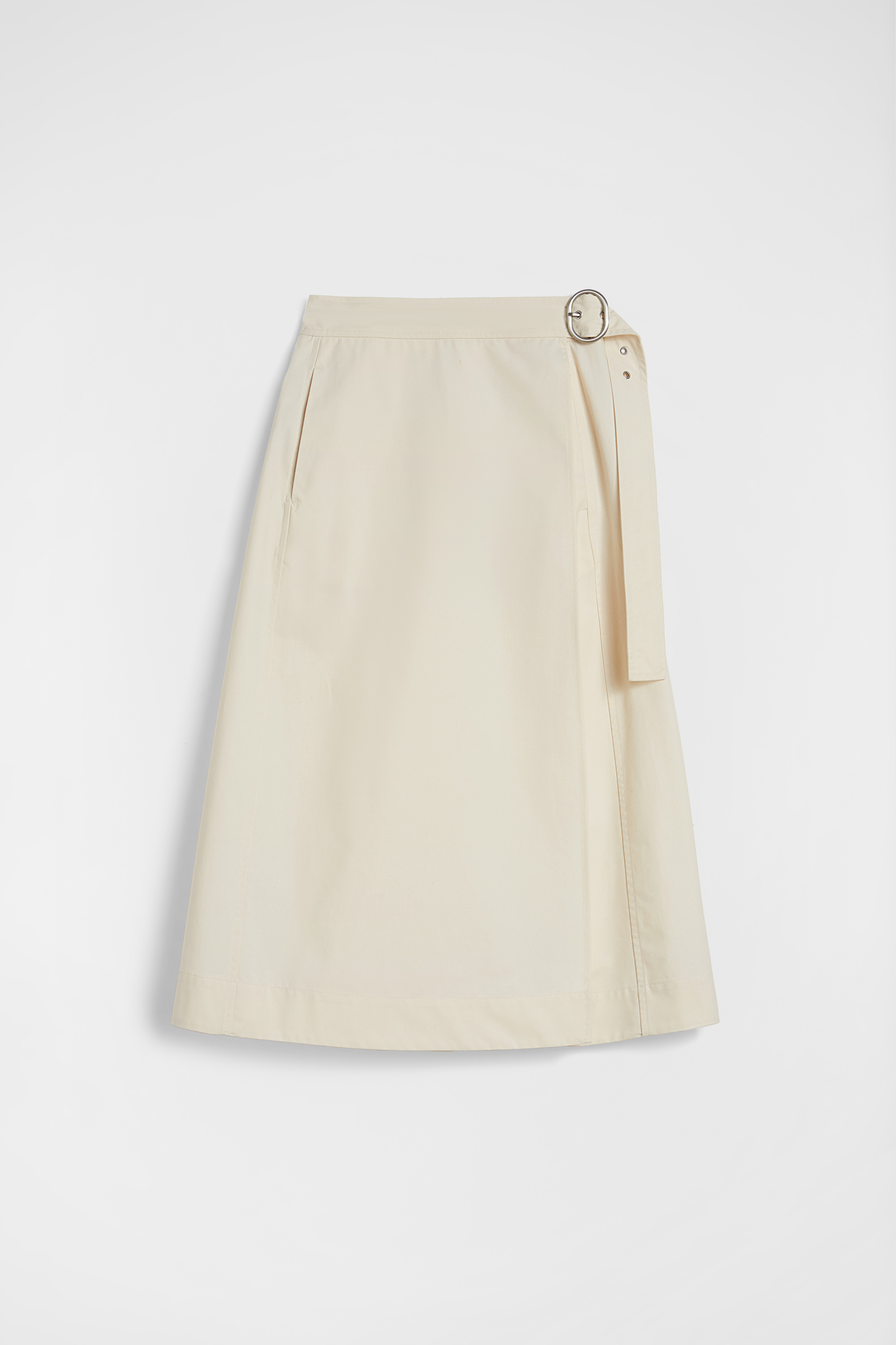 Cotton Wrap Skirt - Skirts - Image 6