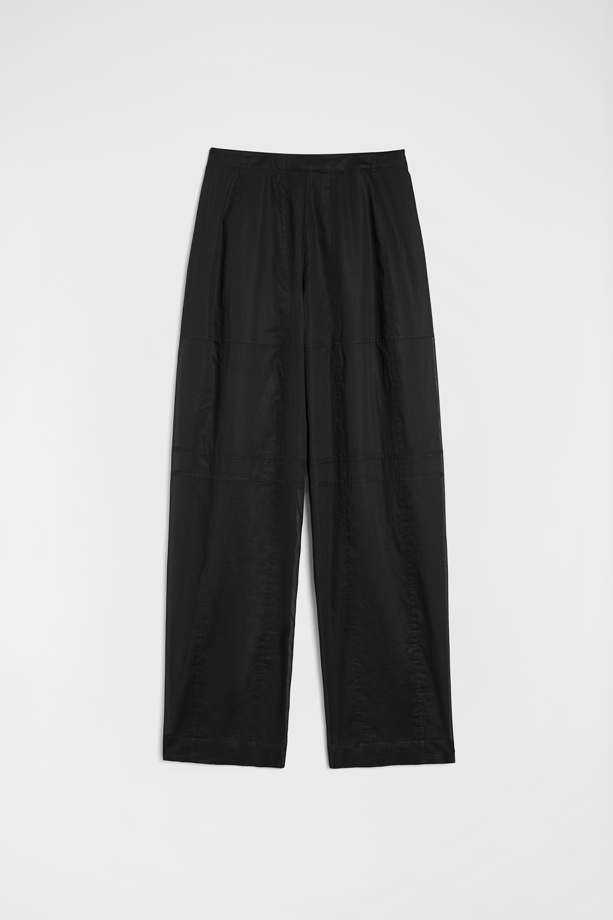 Cotton Muslin Trousers - Trousers - Image 8