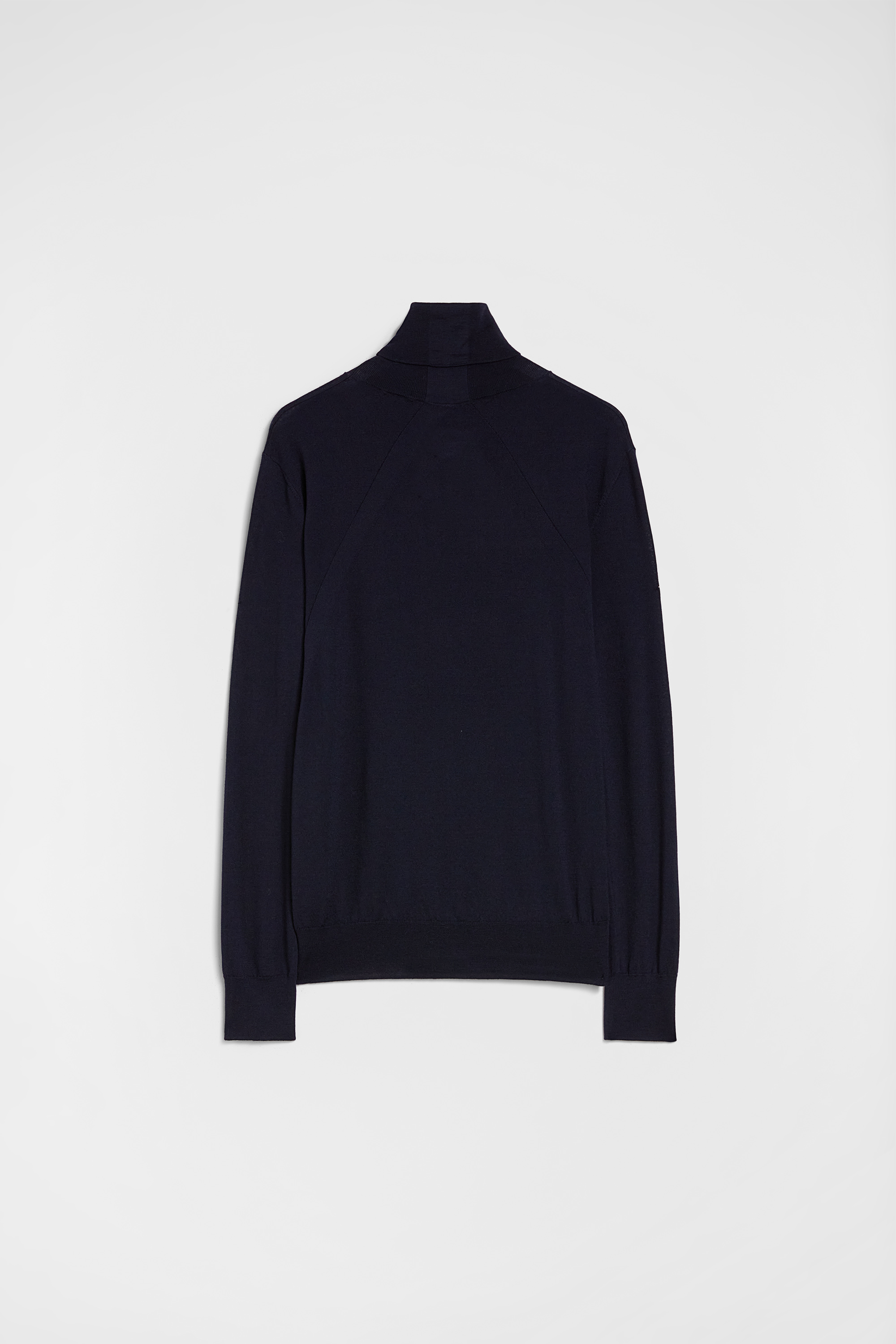 Lightweight Wool High-Neck Sweater - Sweaters - Image 7