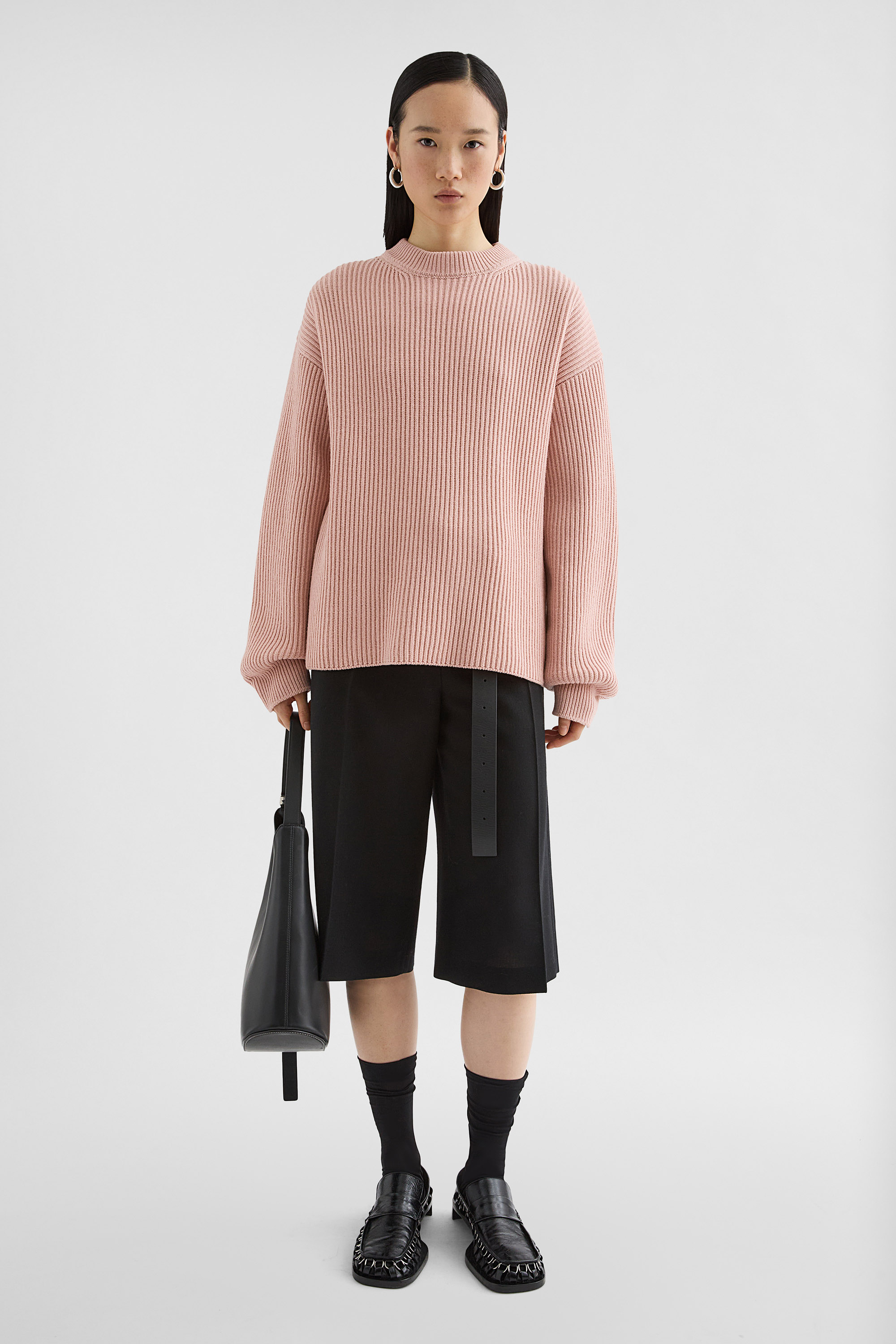 Midweight Wool Crew-Neck Sweater - Sweaters - Image 1