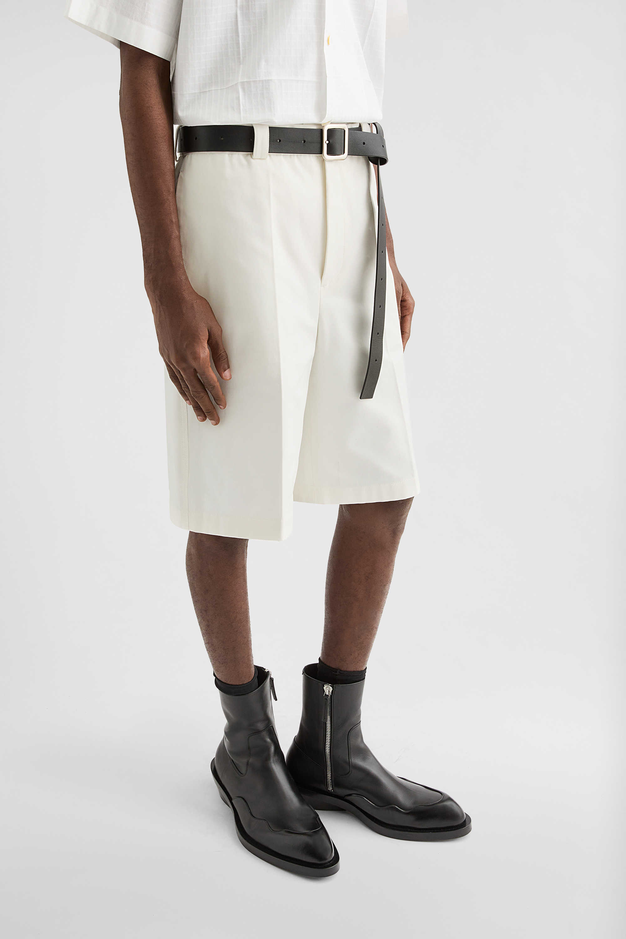Cotton Shorts - Trousers - Image 2