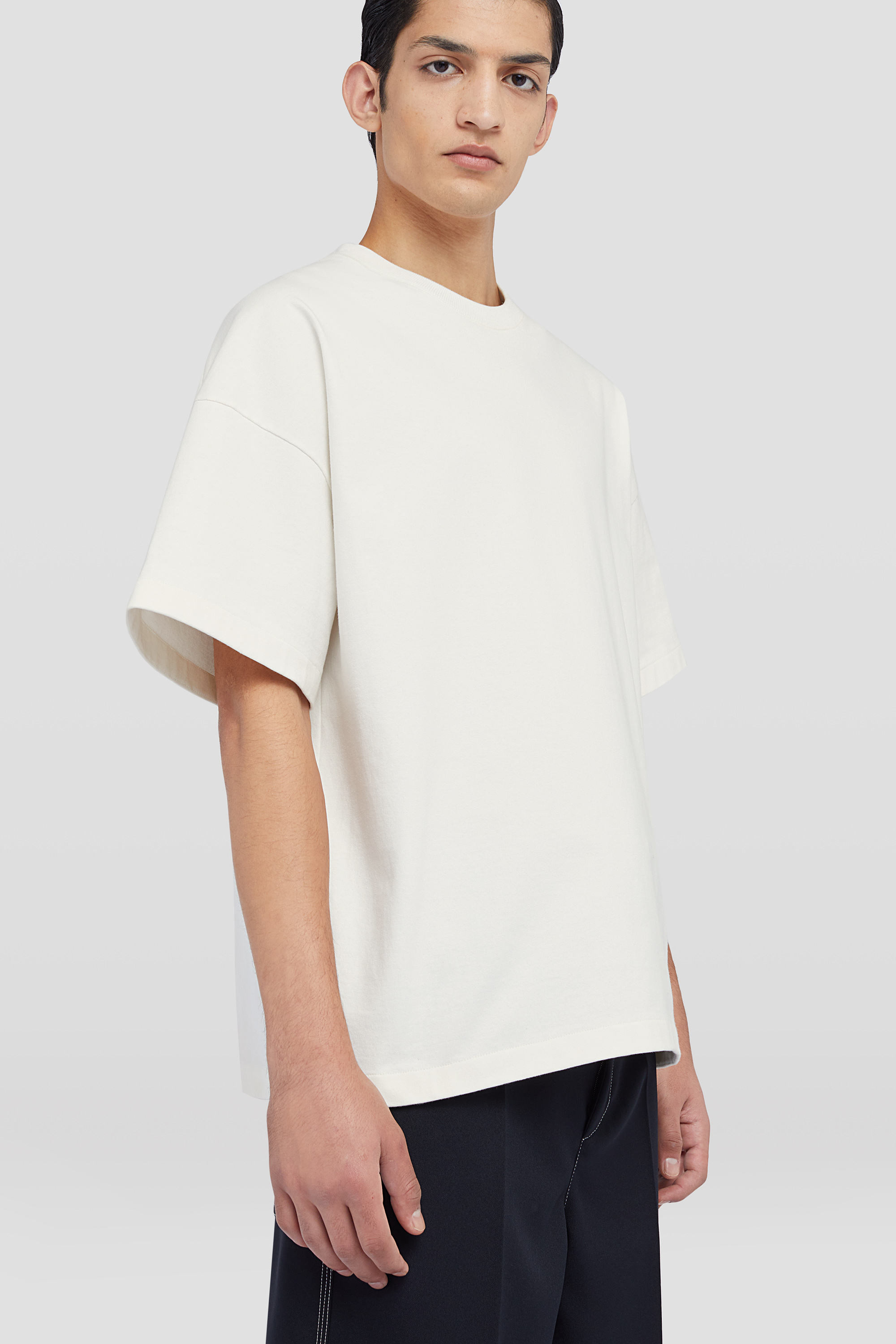 T-Shirt mit Rundhalsausschnitt aus Baumwolle - T-Shirts - Image 4