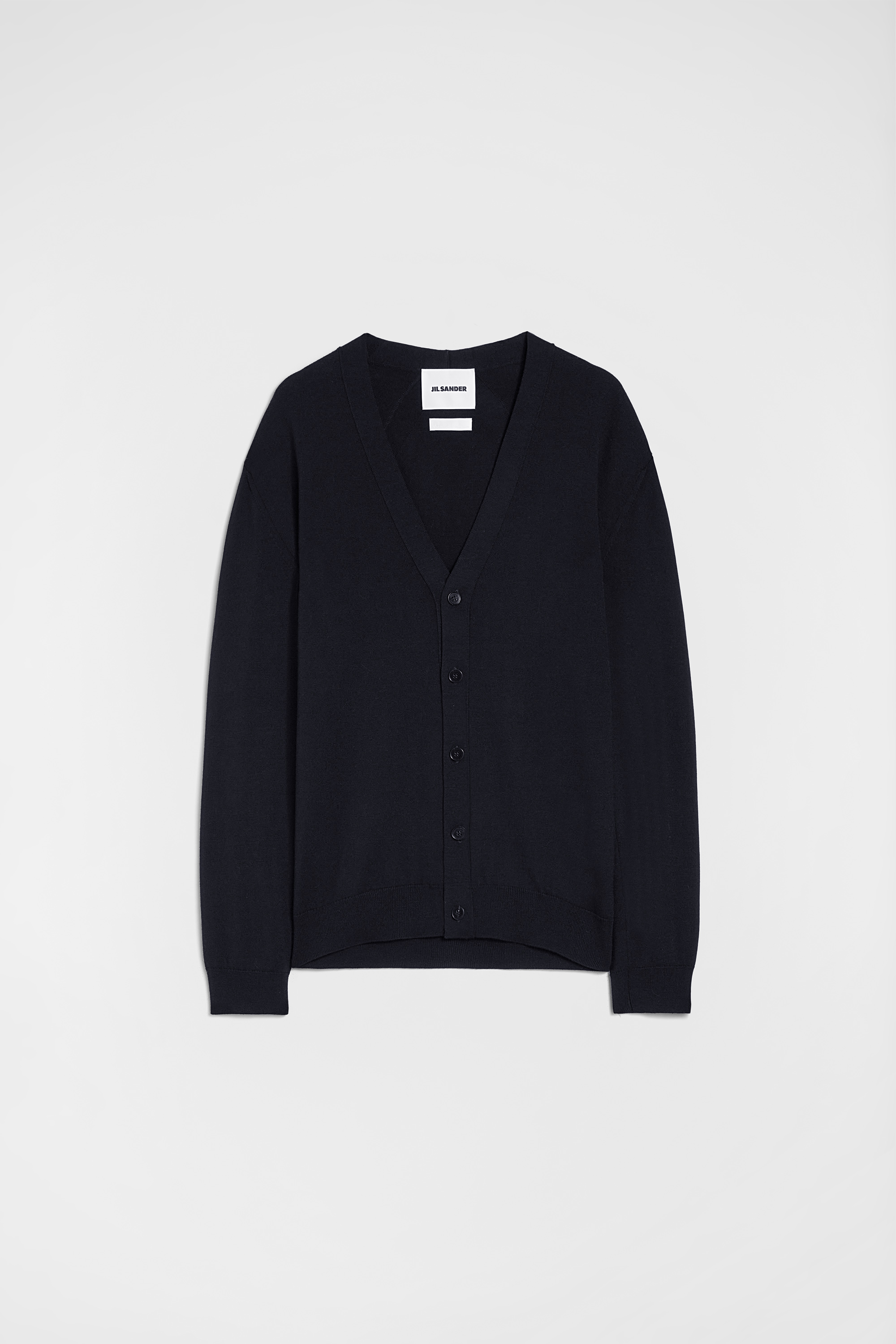 Wool V-Neck Cardigan - Cardigans - Image 5