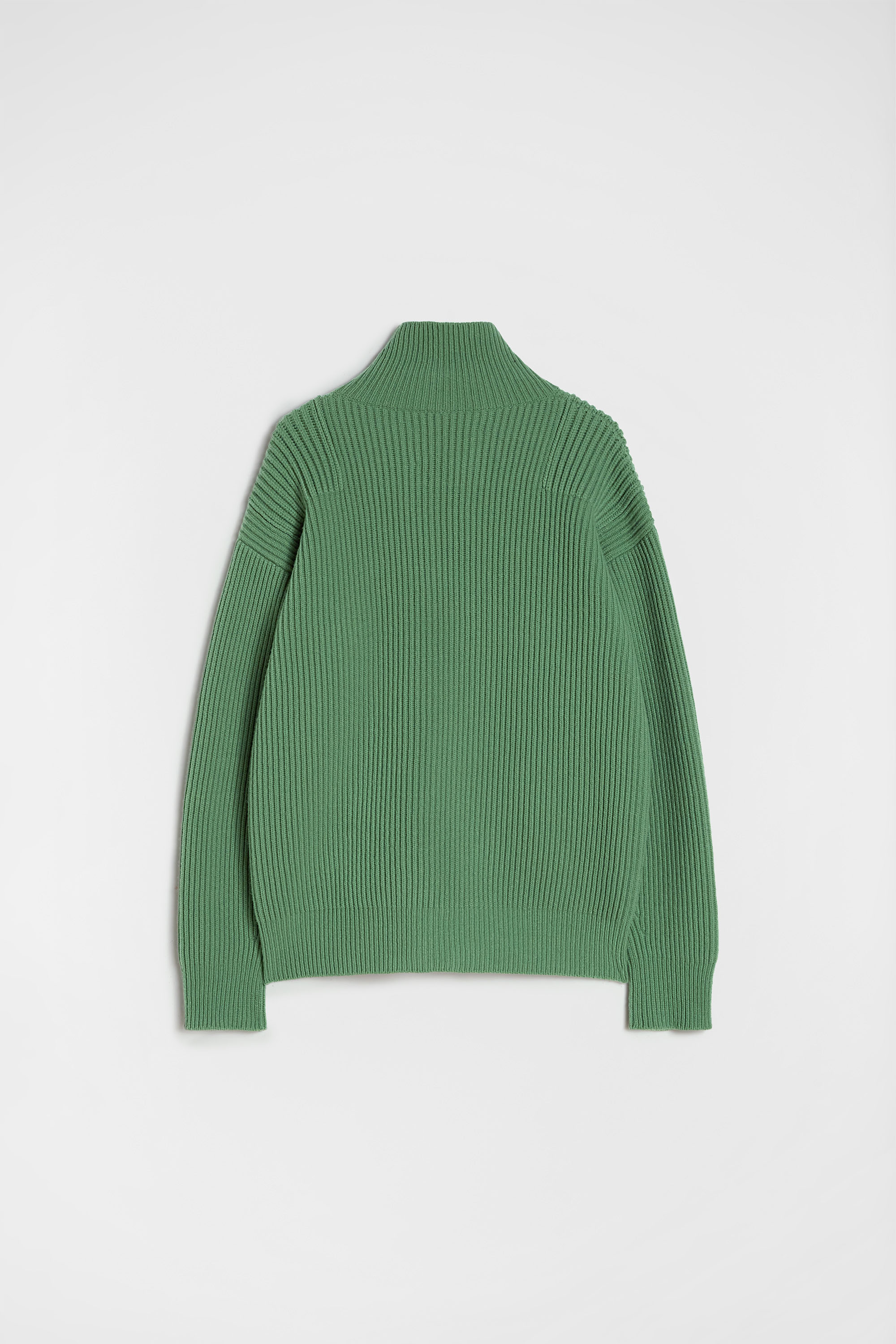 Wool Zip-Up Cardigan - Cardigans - Image 7