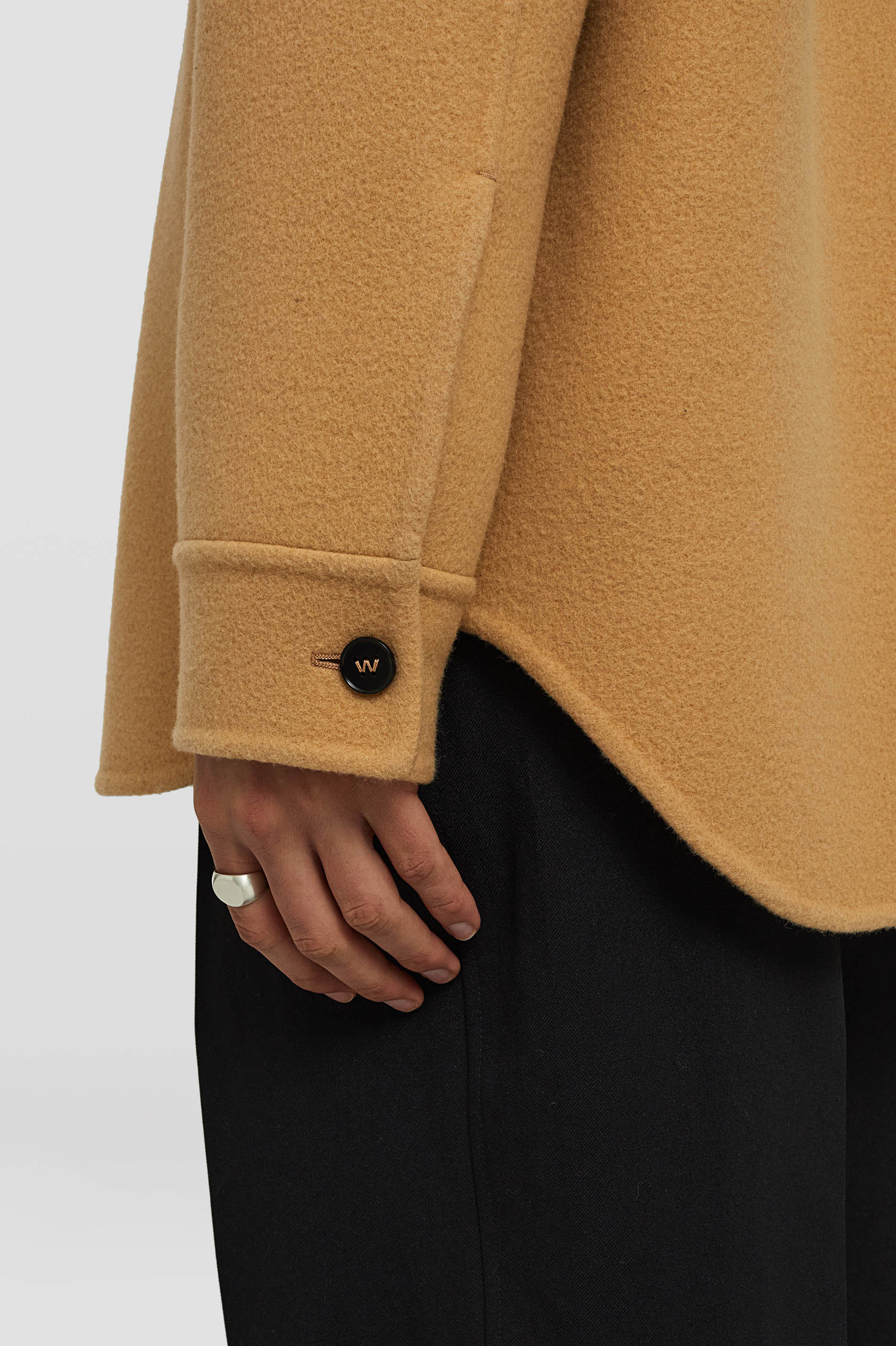 Wool Overshirt - Jackets - Image 4