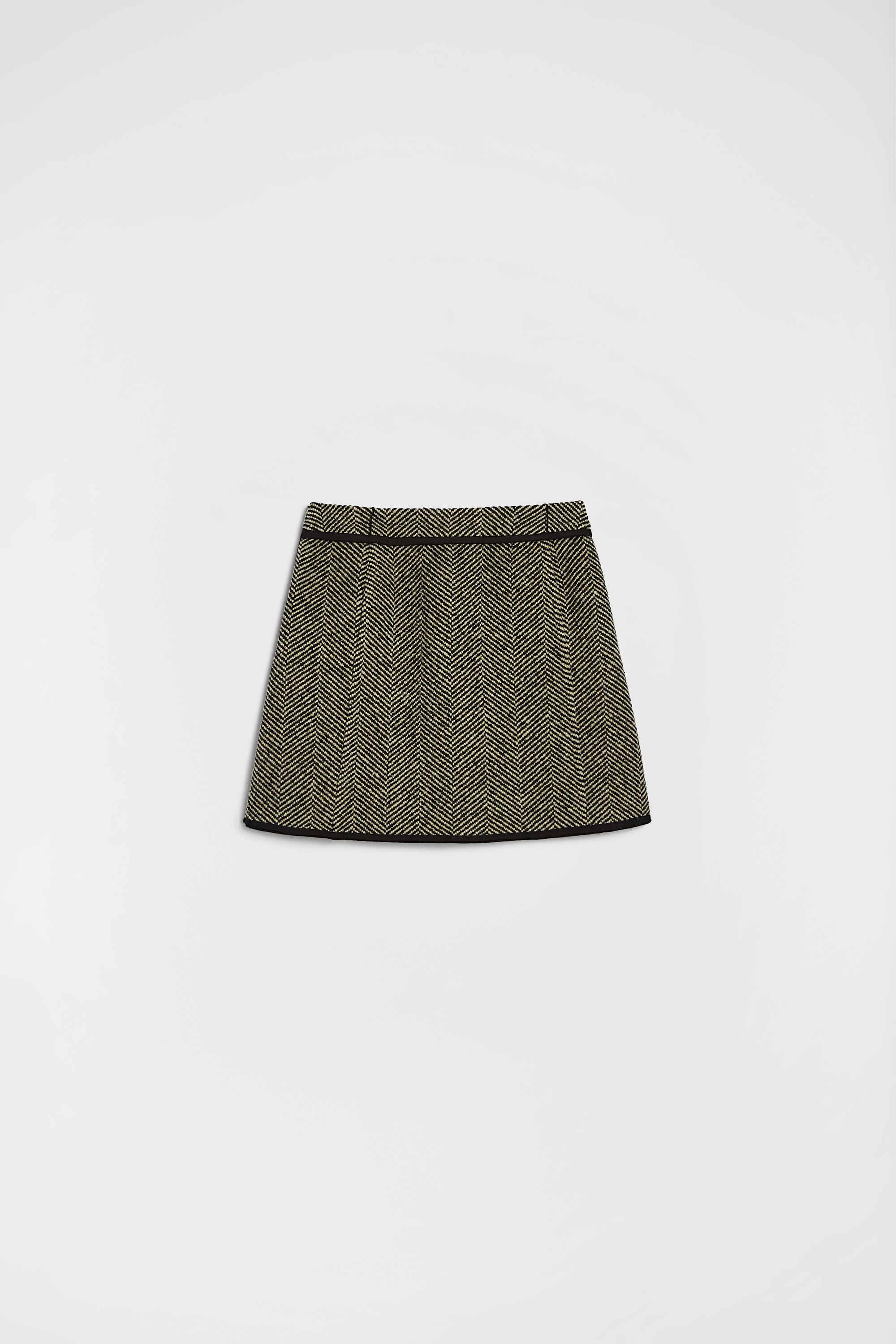 Wool Tweed Mini Skirt - Skirts - Image 8