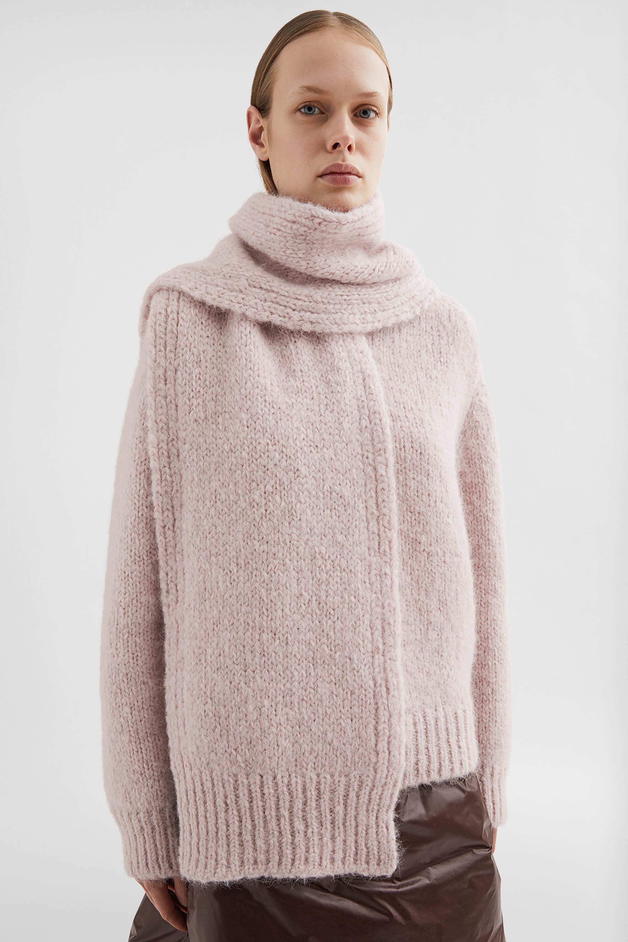 Wool Blend Scarf - Scarves - Image 2