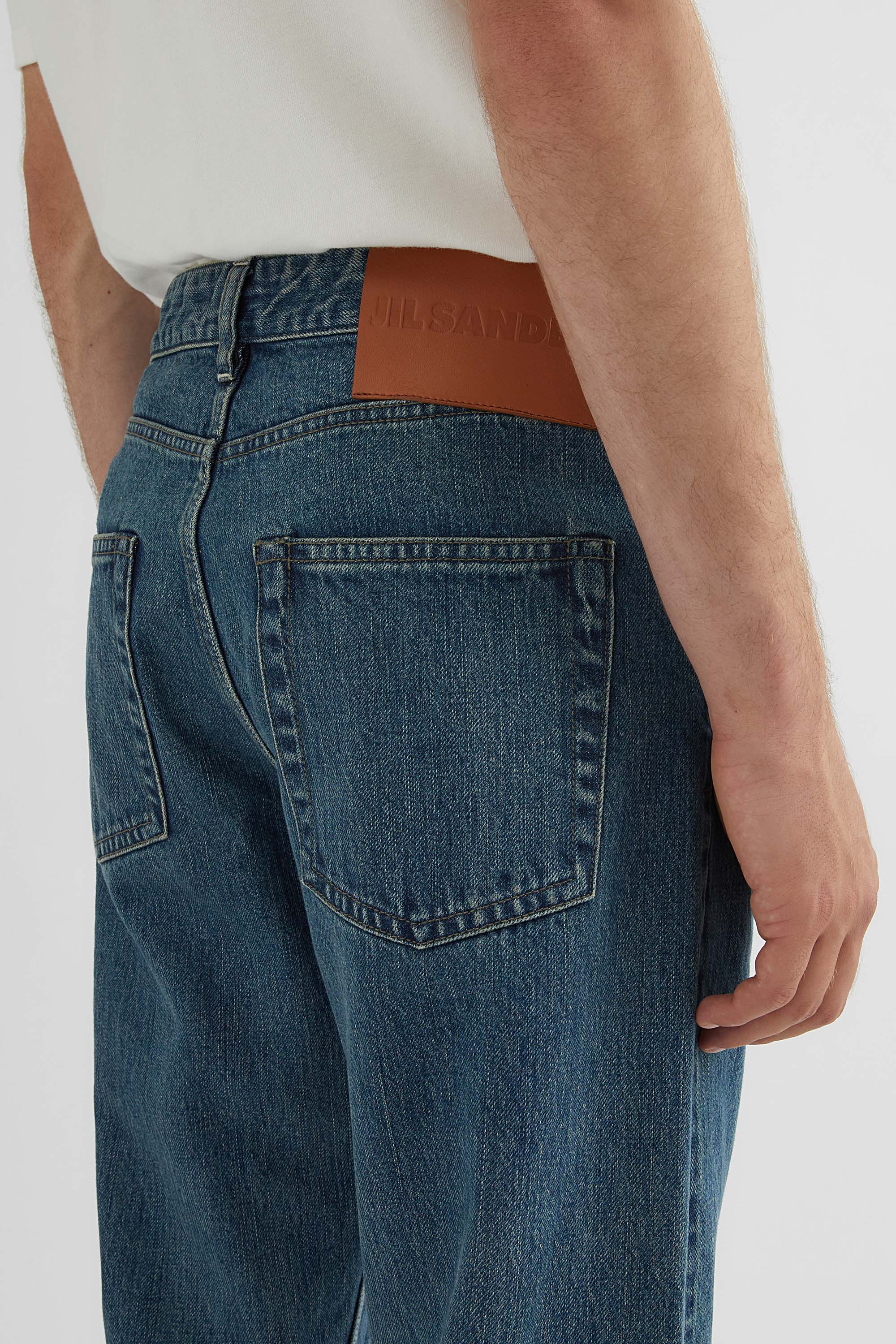 Regular Denim Trousers - Trousers - Image 5