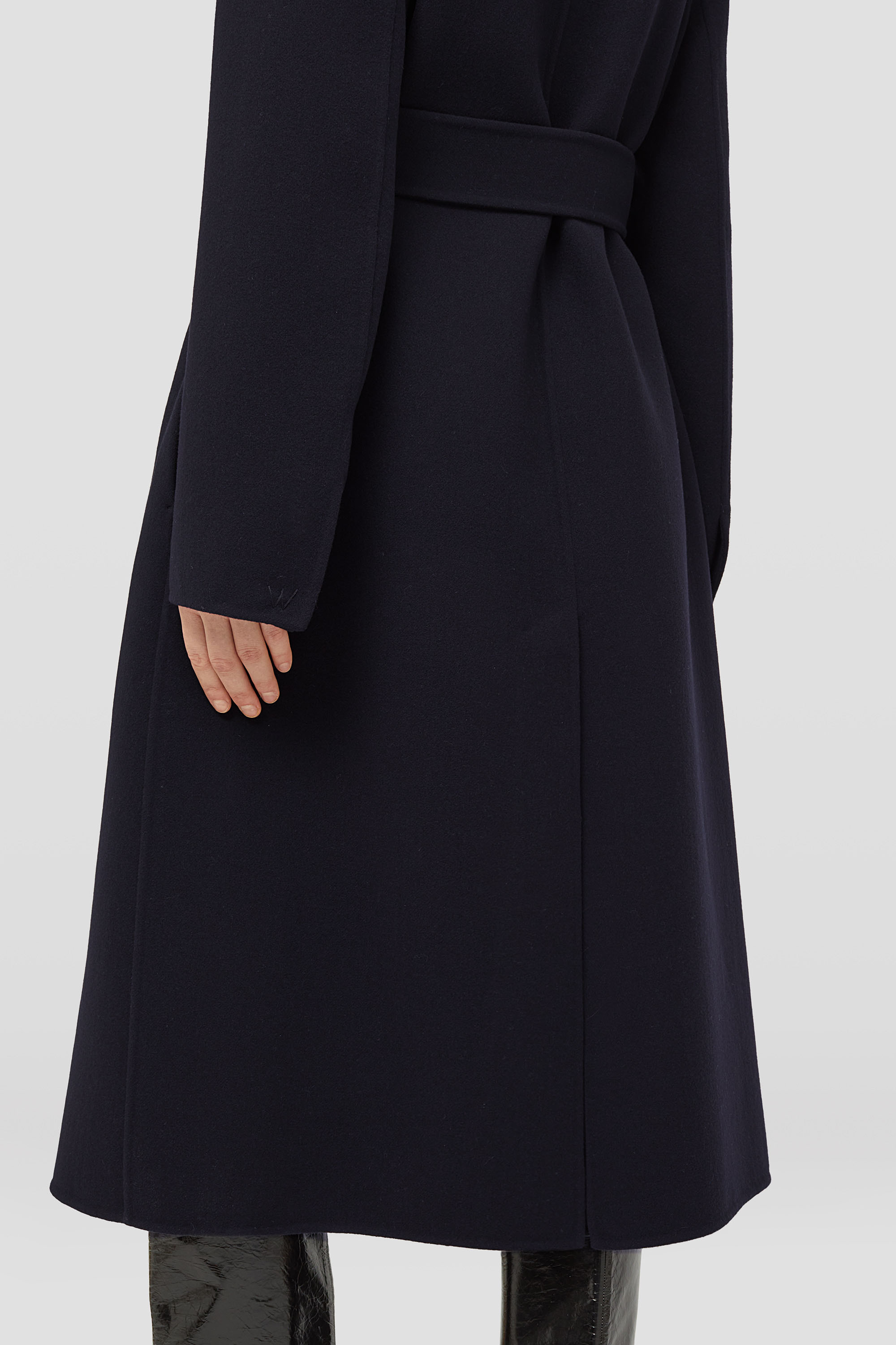 Wool Belted Coat - Coats - Image 4