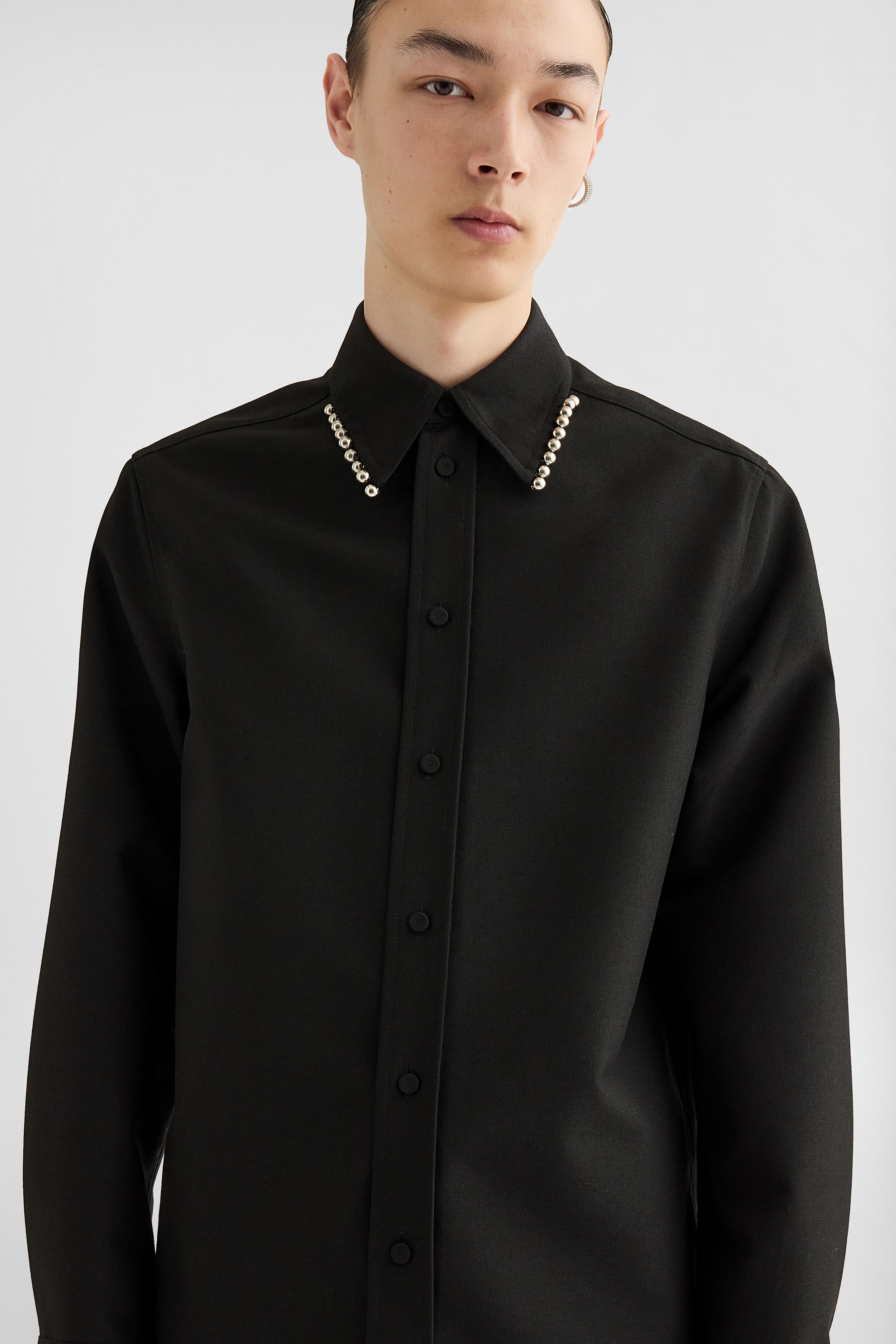 Wool Blend Shirt - Shirts - Image 3